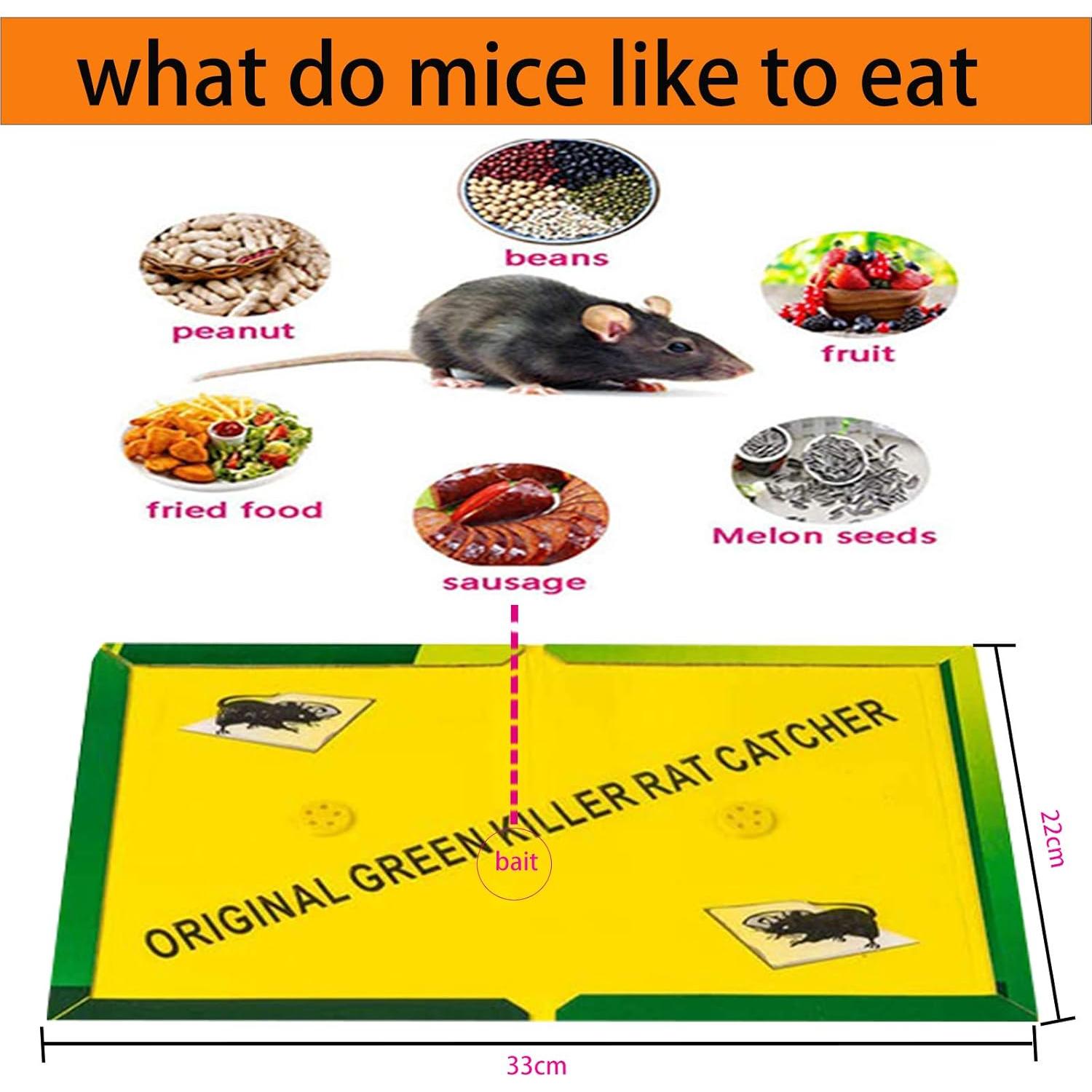 Trampas de Pegamento para Ratones Tysonir - 8 Piezas Ecológicas