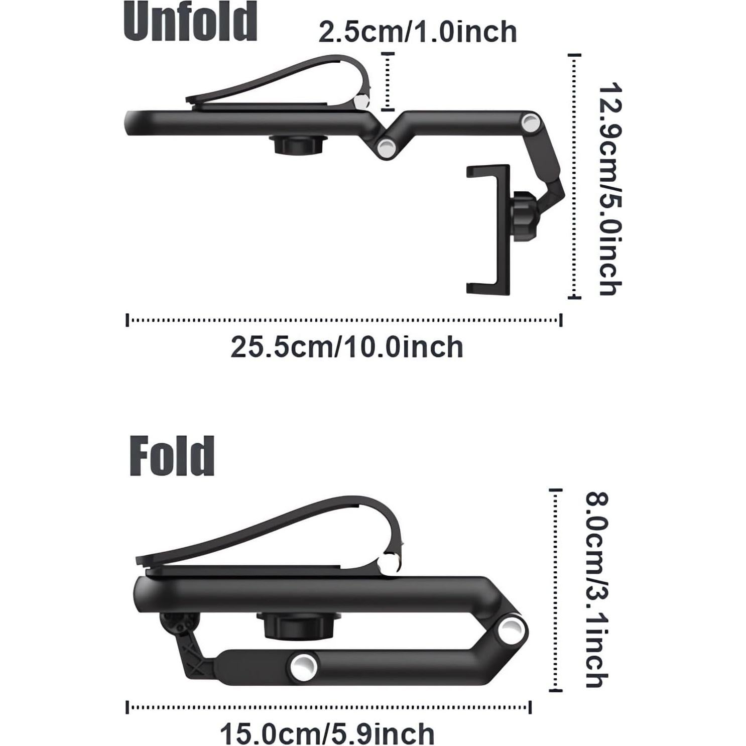Soporte para Teléfono de Coche Ivieicip B1 360° Rotativo Universal
