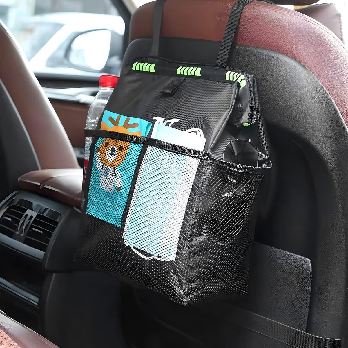 Basurero Colgante para Auto Fekey&JF Beige 3L Impermeable