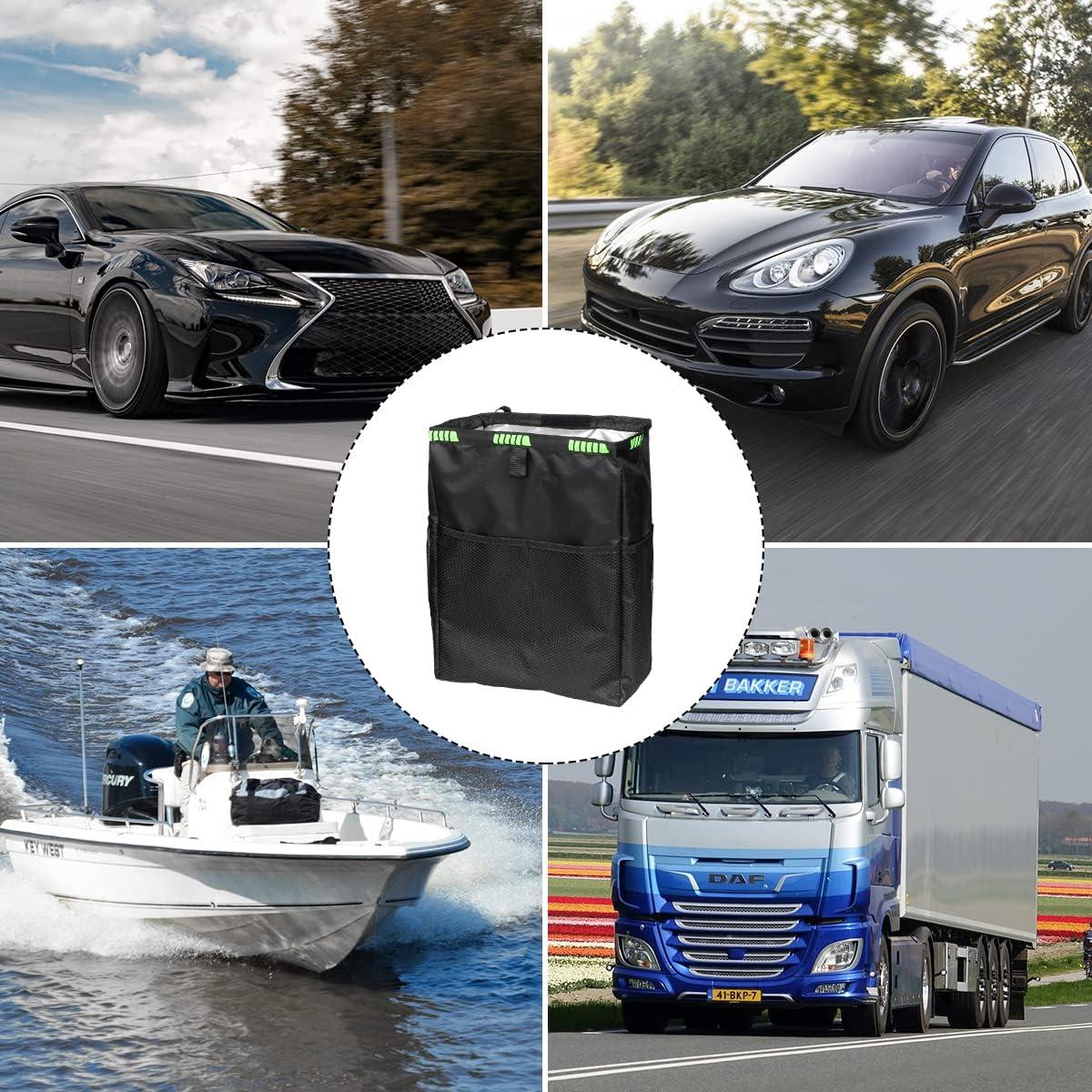 Basurero Colgante para Auto Fekey&JF Beige 3L Impermeable