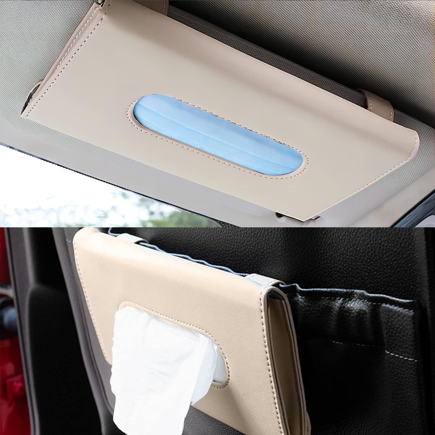 Soporte de Tejido para Auto Langmeil, 2 Piezas, Cuero PU