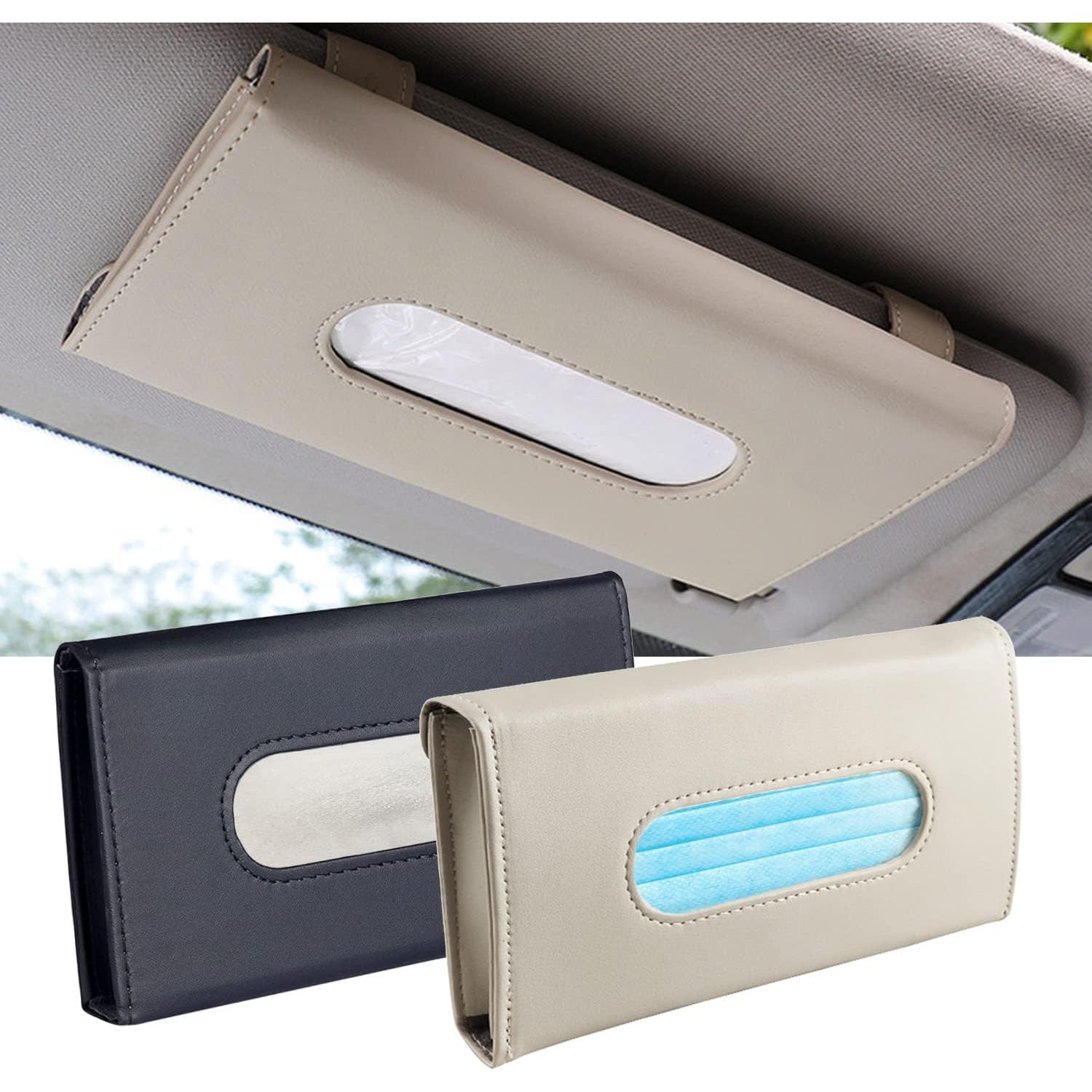 Soporte de Tejido para Auto Langmeil, 2 Piezas, Cuero PU