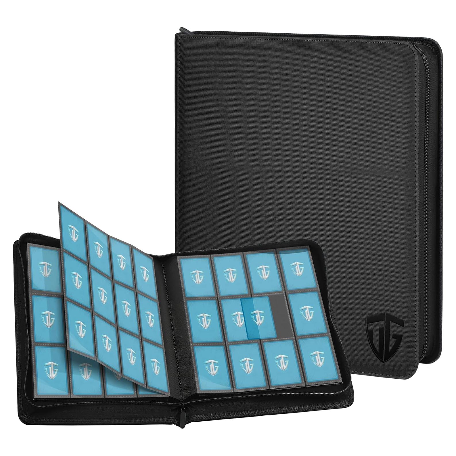 Carpeta TCGUARD 12 Bolsillos para Tarjetas Coleccionables
