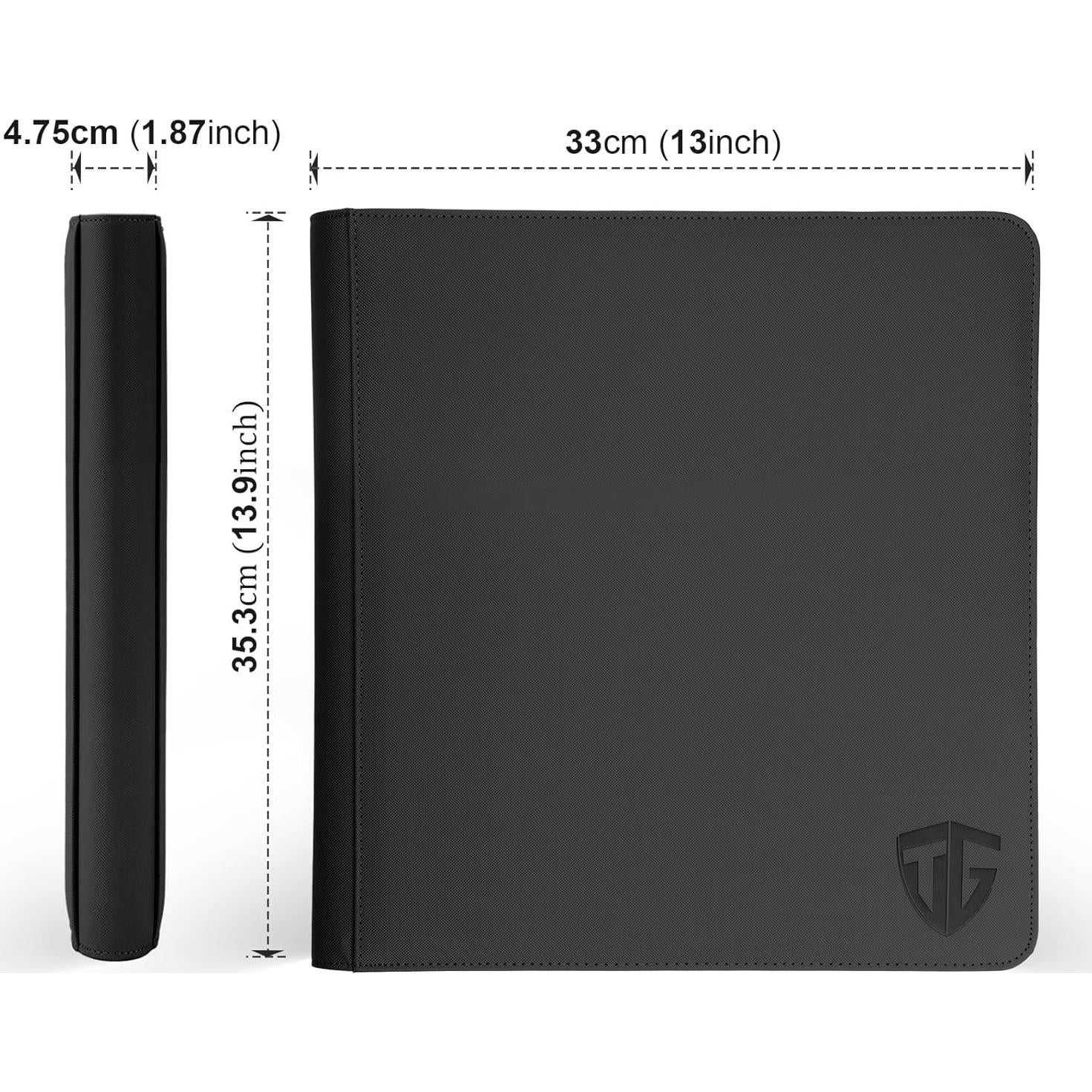 Carpeta TCGUARD 12 Bolsillos para Tarjetas Coleccionables