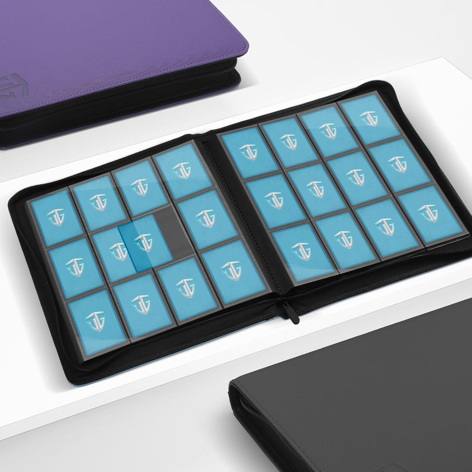 Carpeta TCGUARD 12 Bolsillos para Tarjetas Coleccionables