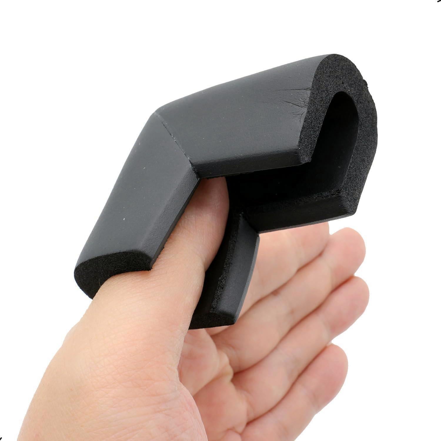 Paquete de 4 Protectores de Esquinas de Espuma ZXUEZHENG Negro