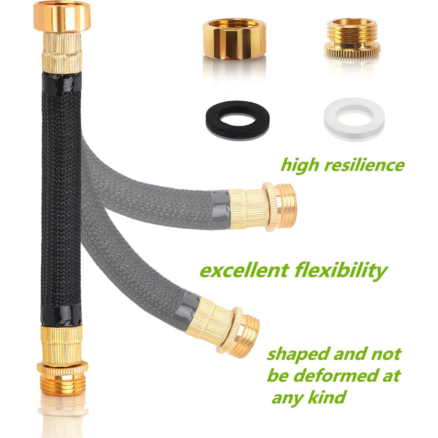 Extensión de Manguera de Jardín Boersite 0.24m Flexible