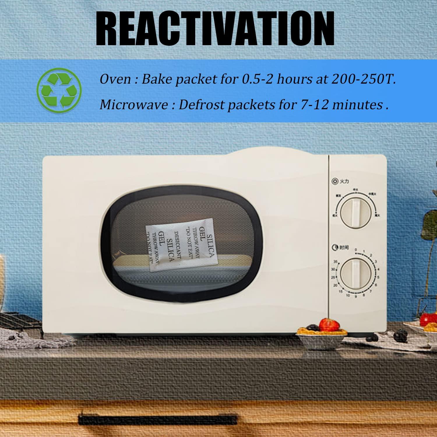 Paquetes de Gel de Sílice 50PCS 5g Deshidratantes Smaring