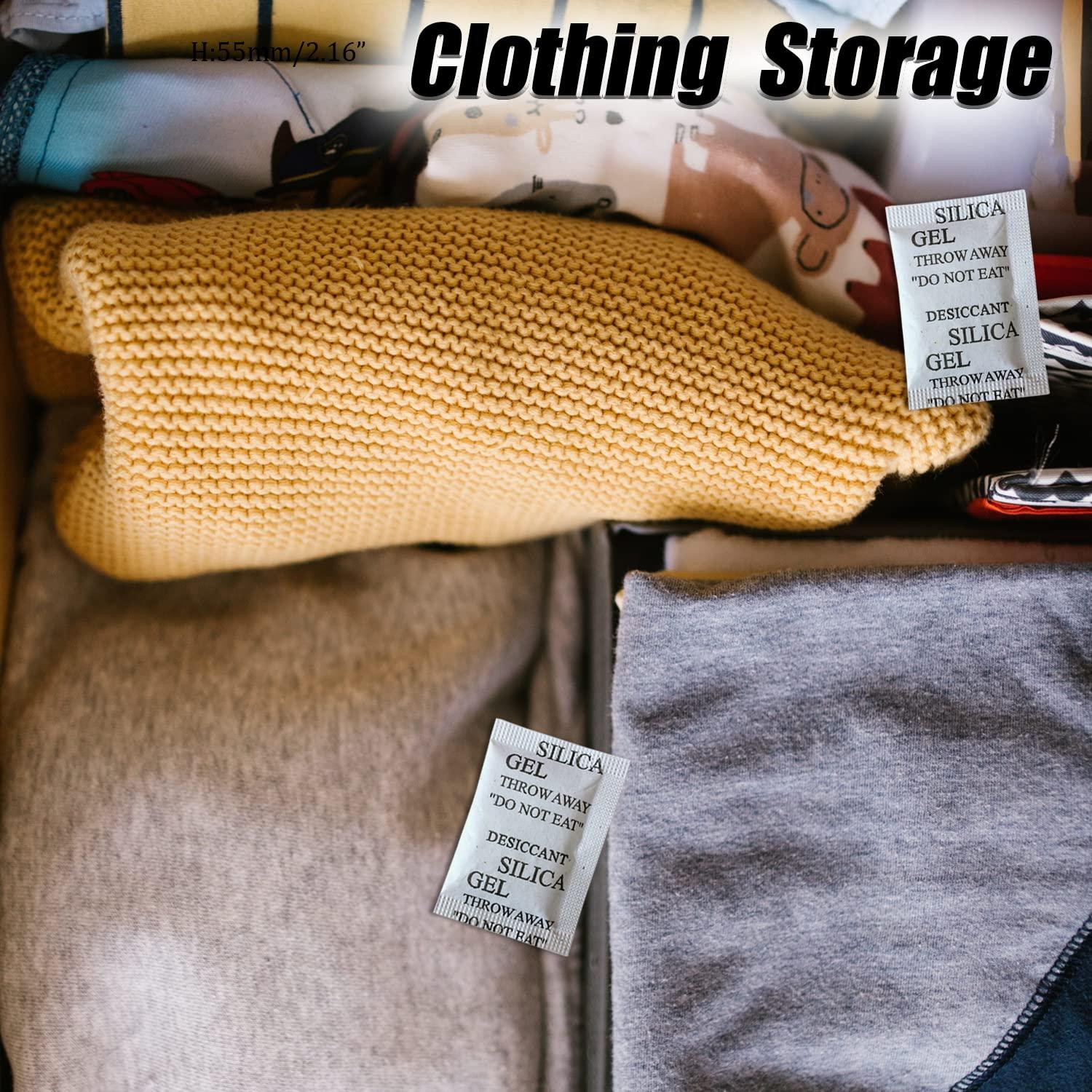 Paquetes de Gel de Sílice 50PCS 5g Deshidratantes Smaring