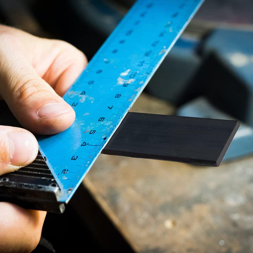 Tira de Goma Sólida Neopreno Adhesiva DEVNOL 1.58mm x 2.54cm x 3.05m