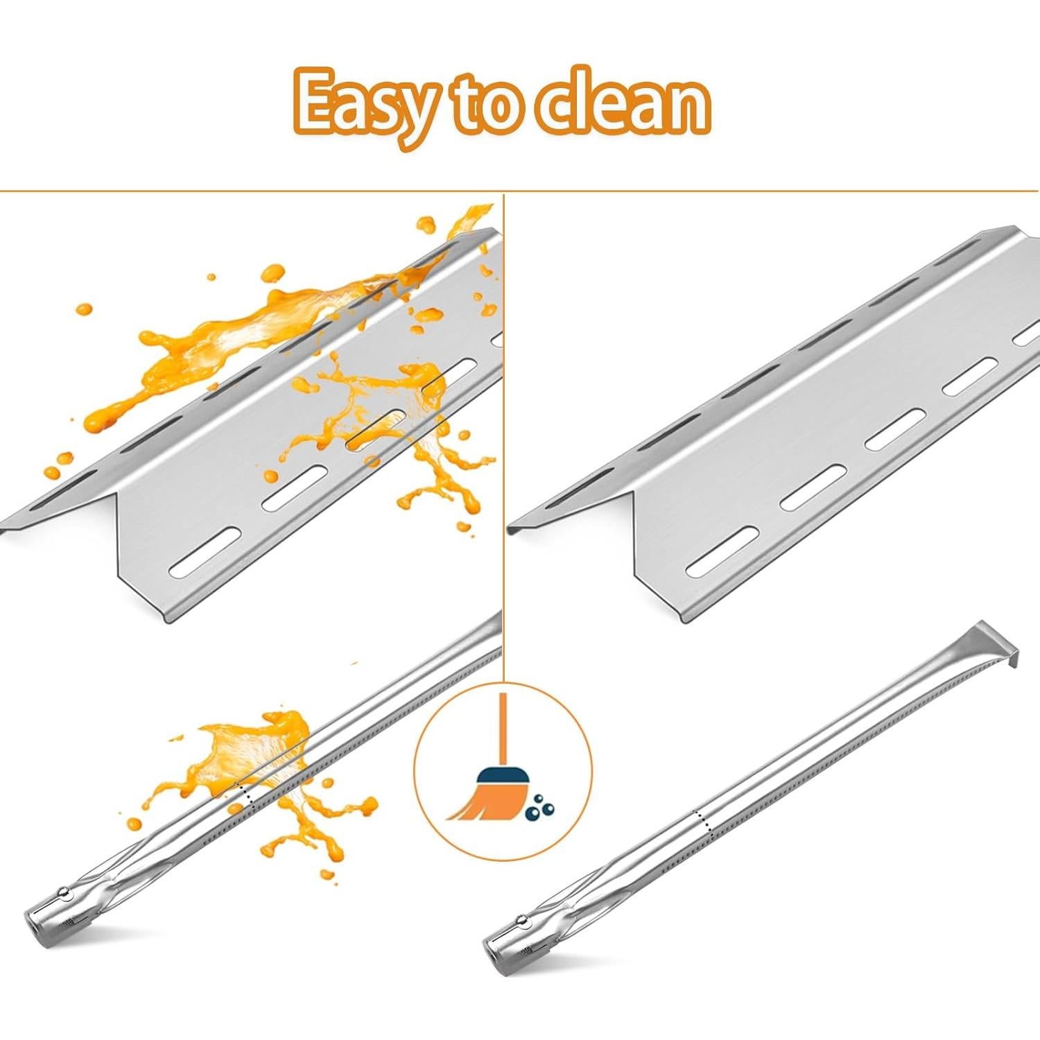 Repuestos Parrilla Zemibi 5 Quemadores Acero Inoxidable