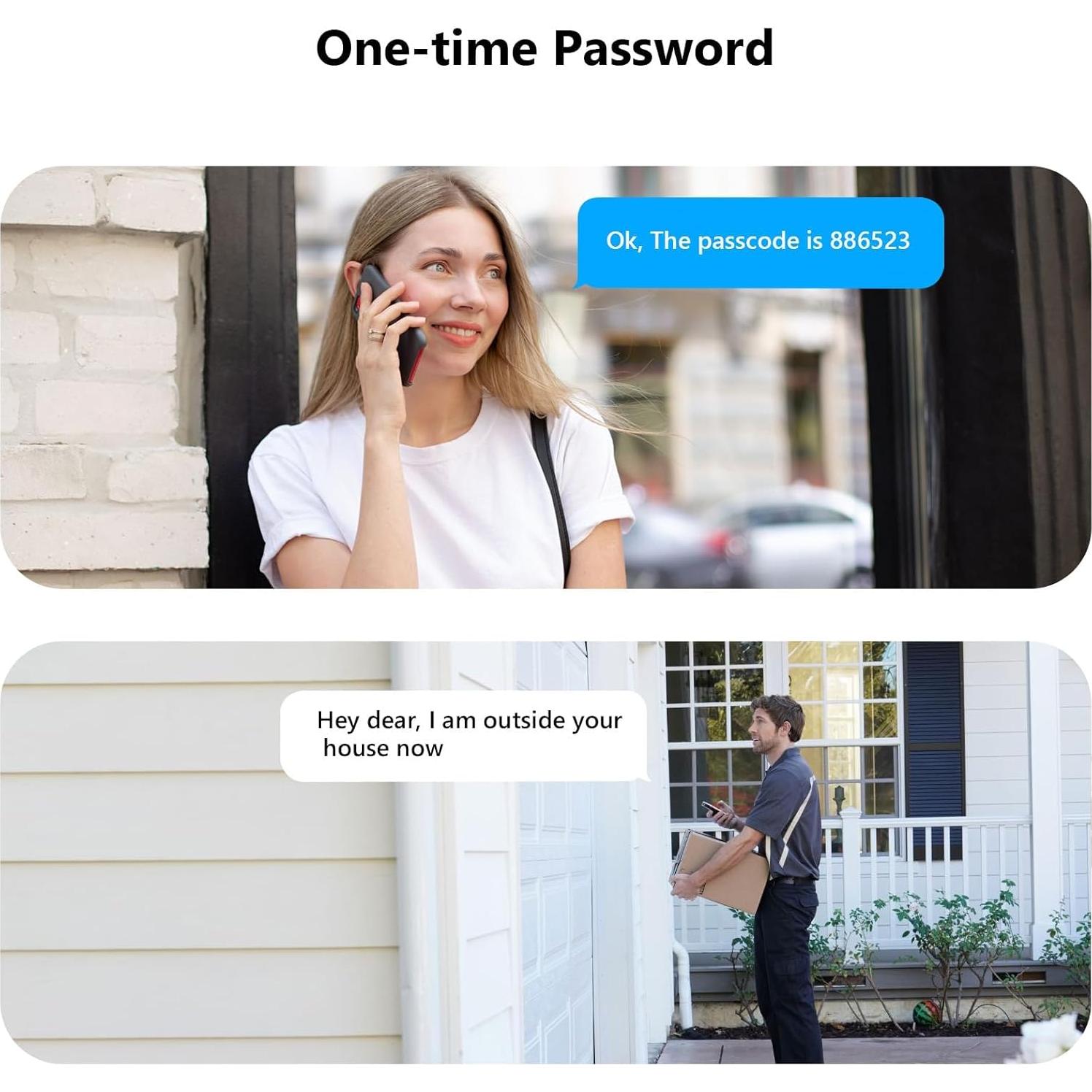 Cerradura Biométrica PHYSEN con Huella Dactilar y Manijas
