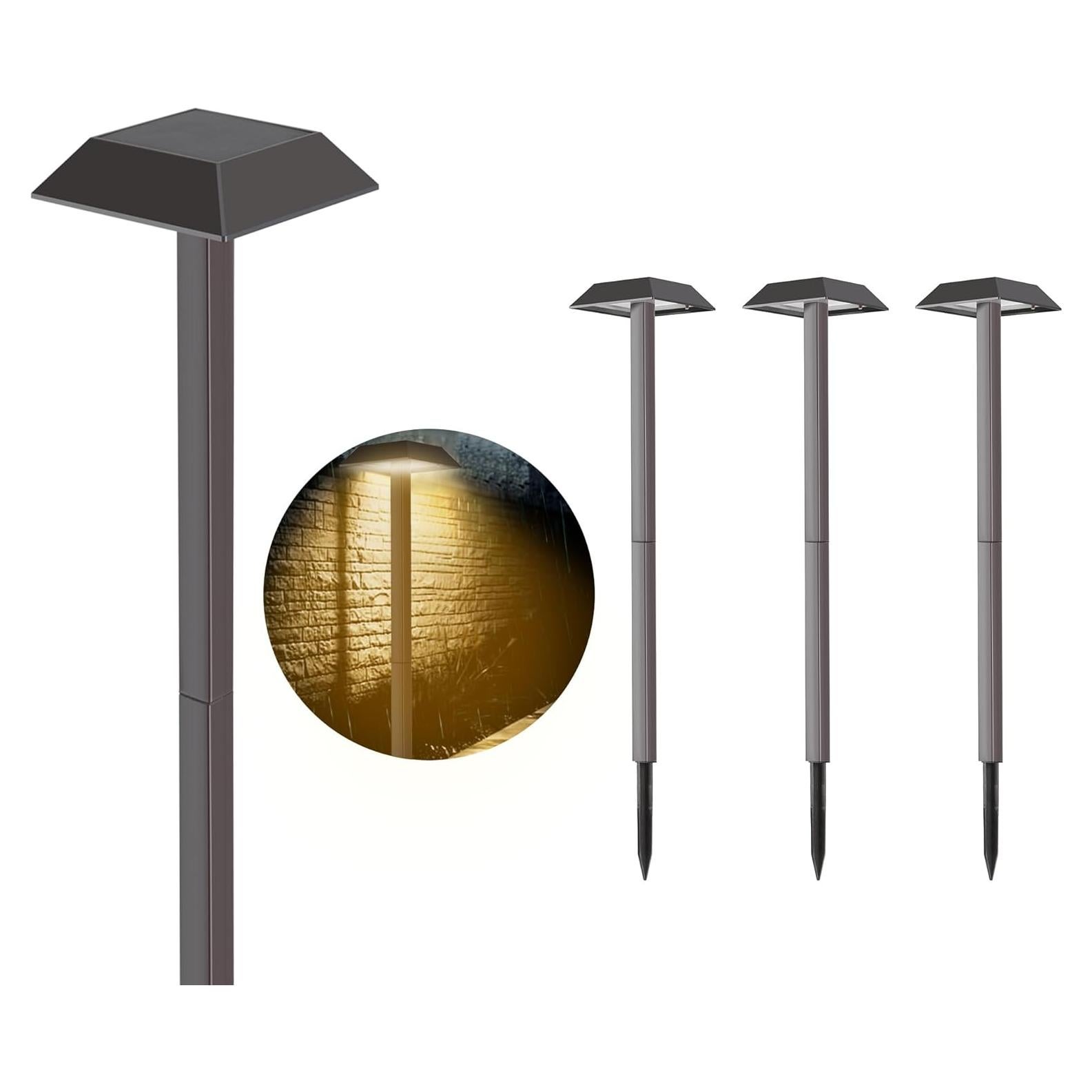 Luces Solares para Caminos Bobcat 300 Lúmenes 2-en-1