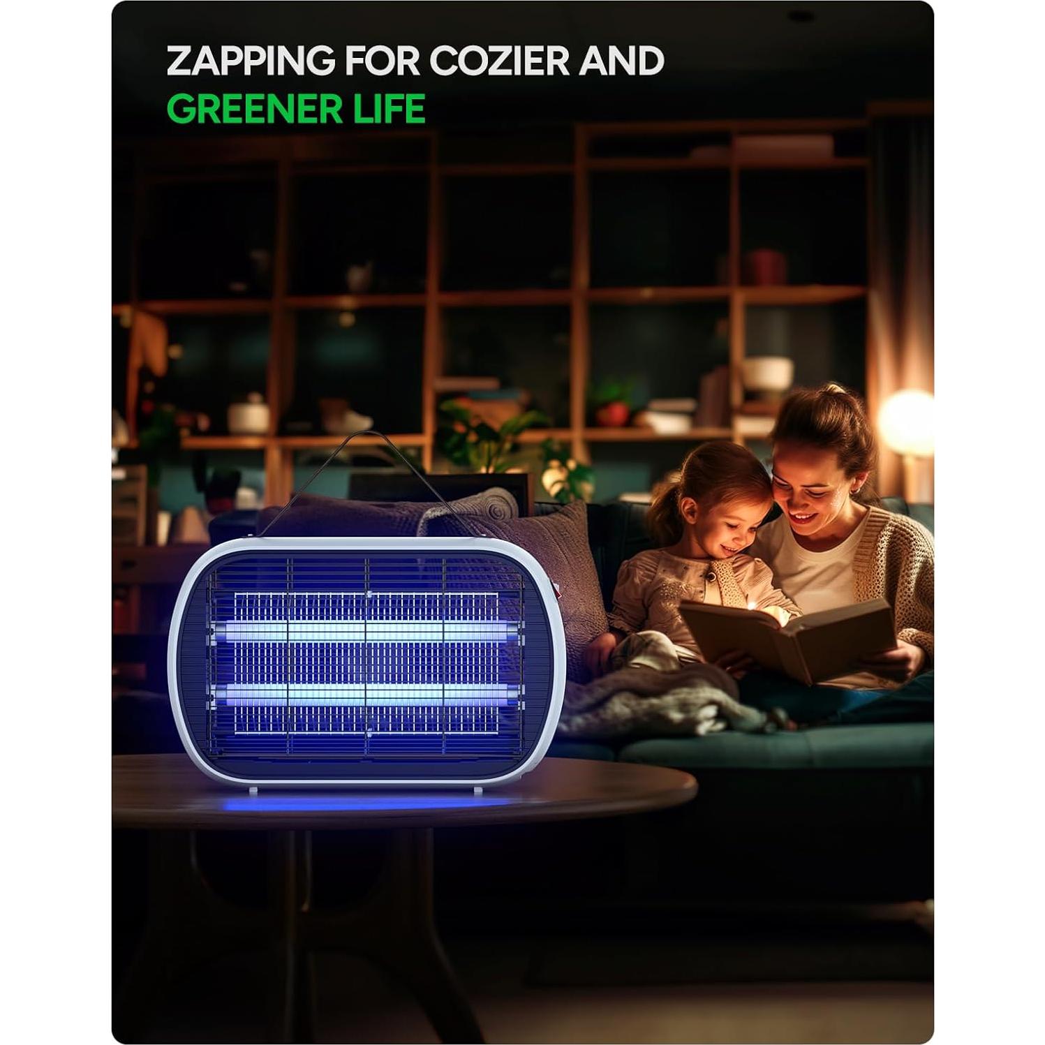 Zapper de Insectos Buzbug MA-015 20W para 464.5 m²