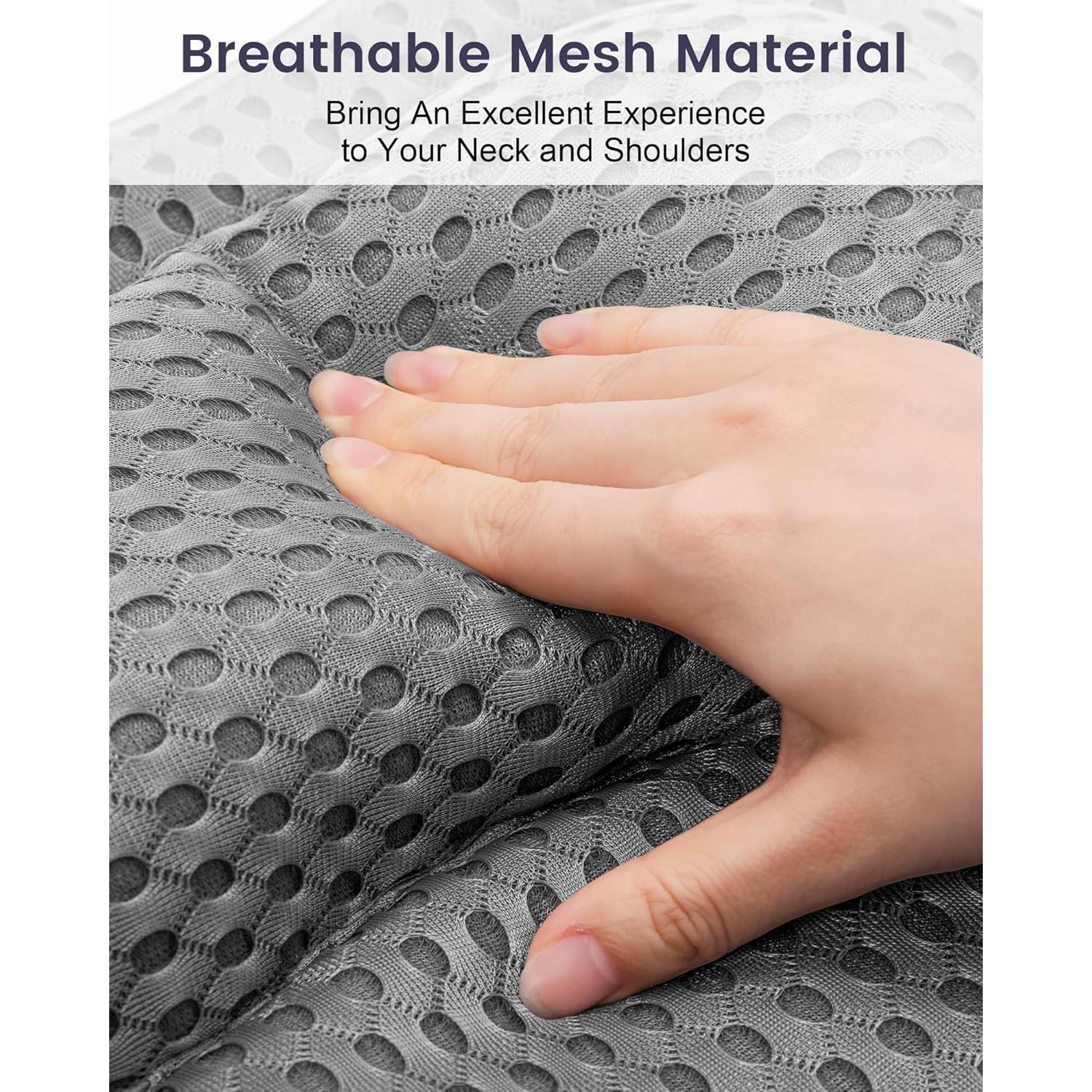 Almohada de Baño MTDLYICE Gris 42x44cm con Ventosas