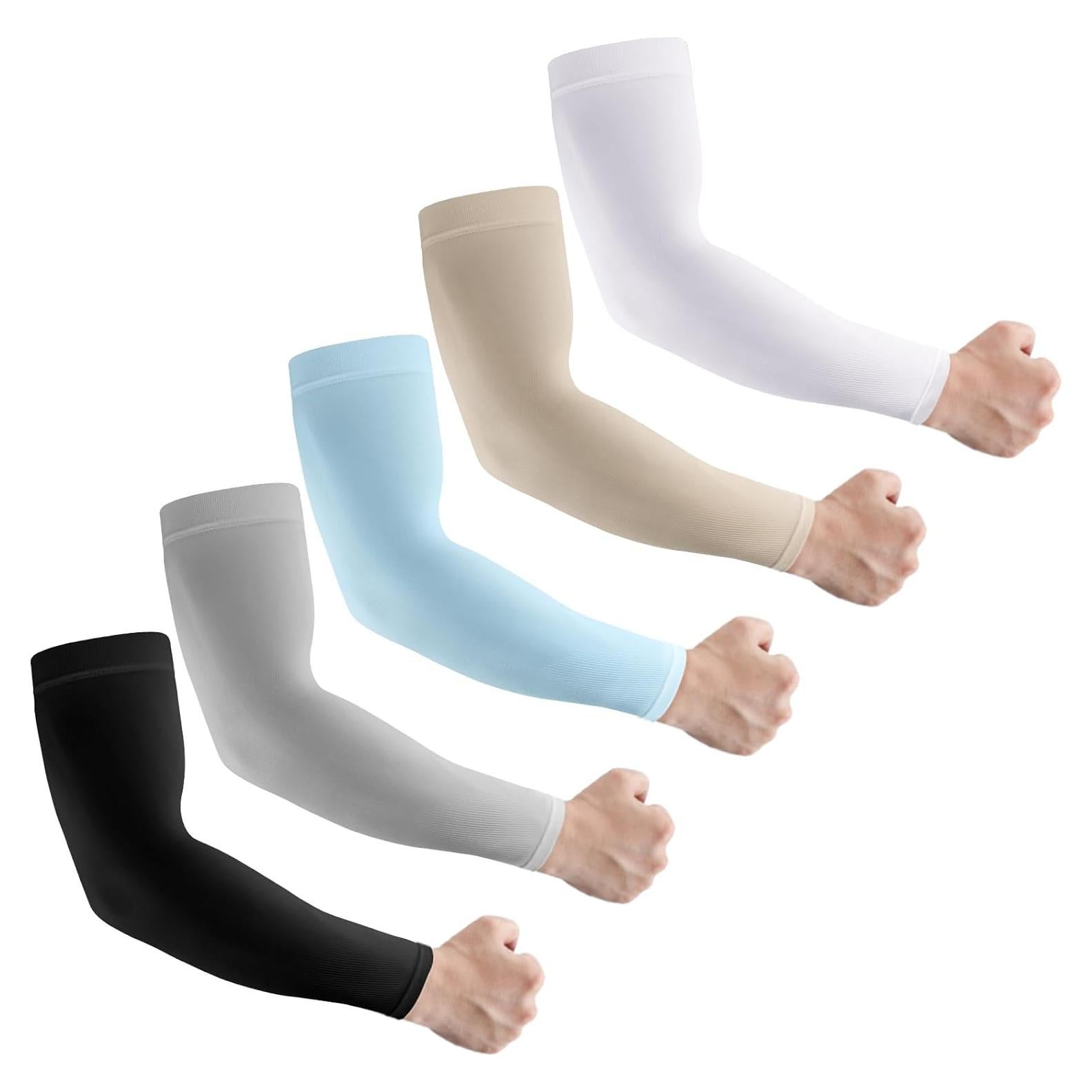 Mangas Refrigerantes UV LUOLIIL VOE 5 Pares Adulto Unisex