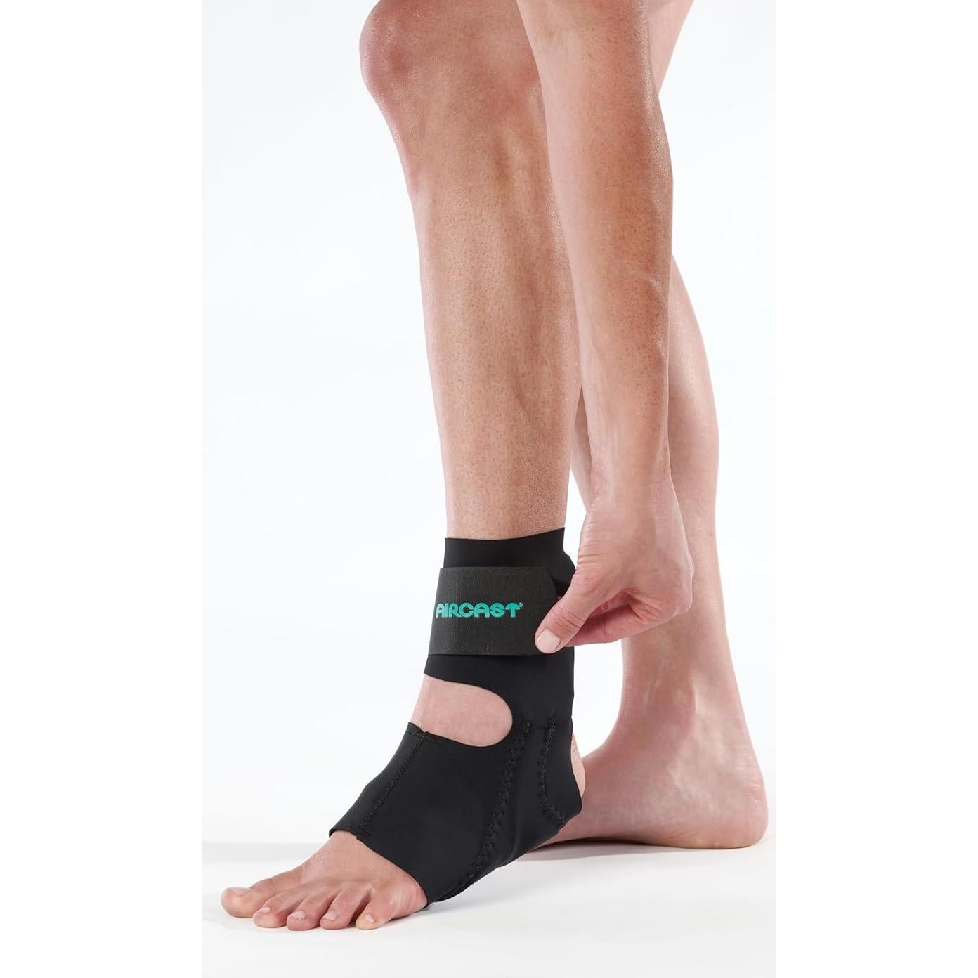 Férula de Soporte para Tobillo Aircast AirHeel Grande con Estabilizadores