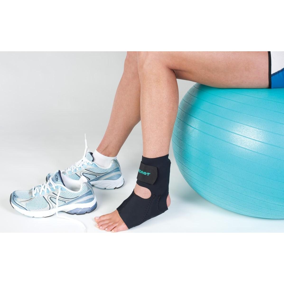 Férula de Soporte para Tobillo Aircast AirHeel Grande con Estabilizadores