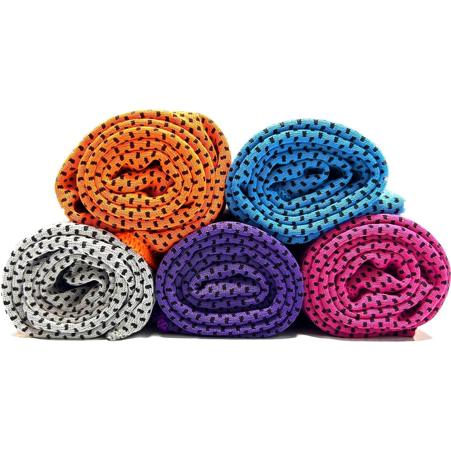 Paquete de 5 Toallas Refrigerantes Durikant 120x35cm Secado Rápido