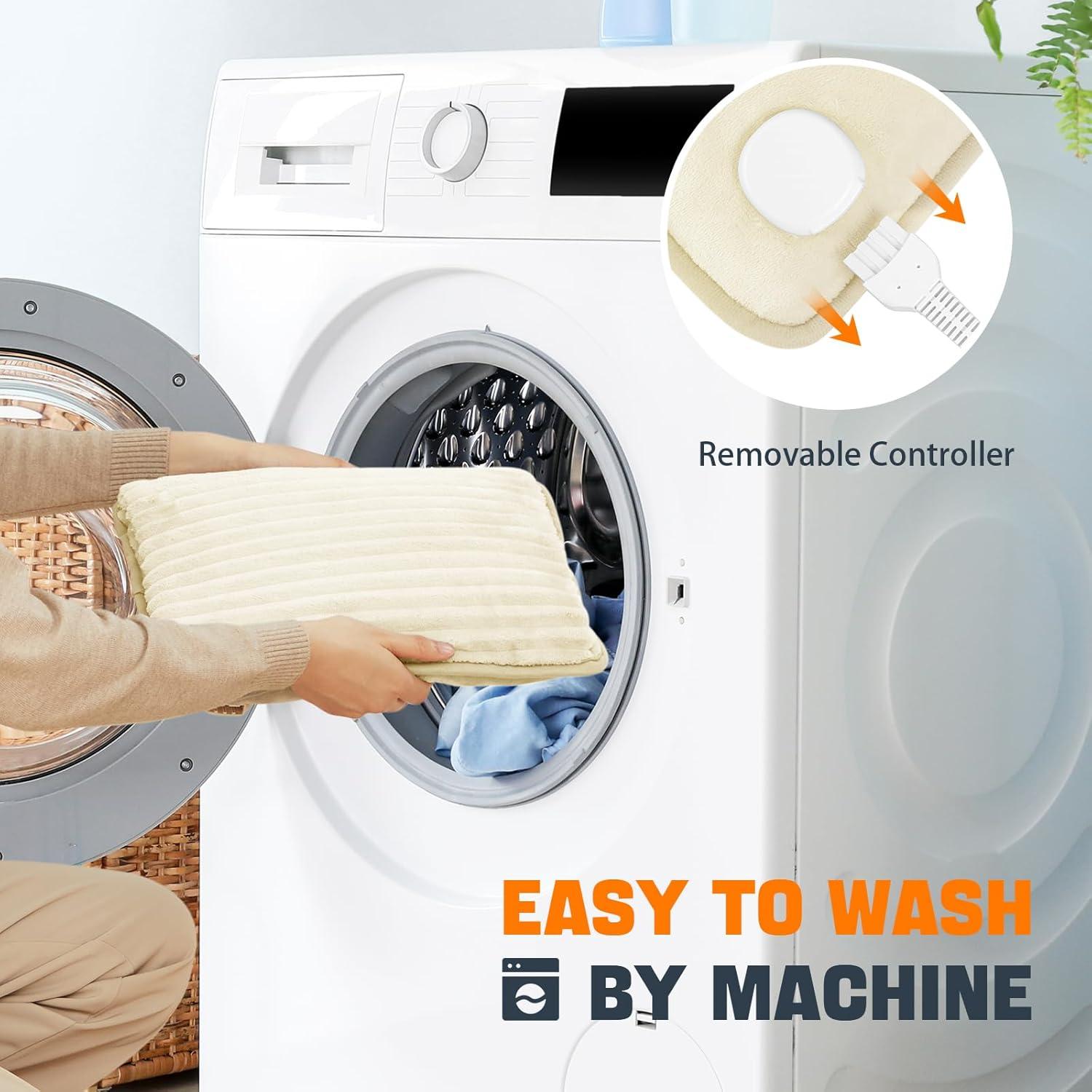 Calentador de Manos Eléctrico SINORIKO Beige, 3 Niveles, 90 Minutos