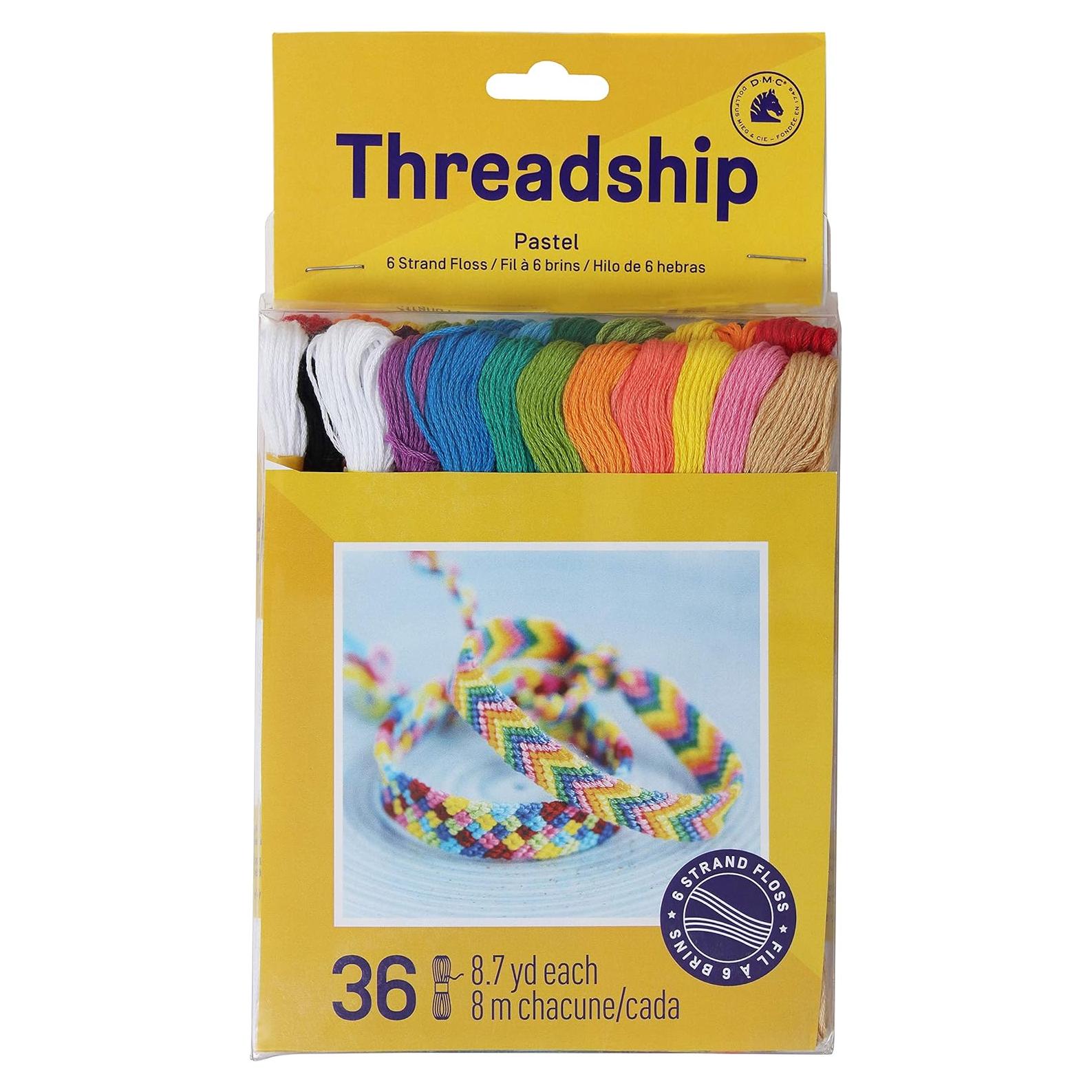 Hilo de Algodón DMC Prism 36 Ovillos Pastel 100% Algodón
