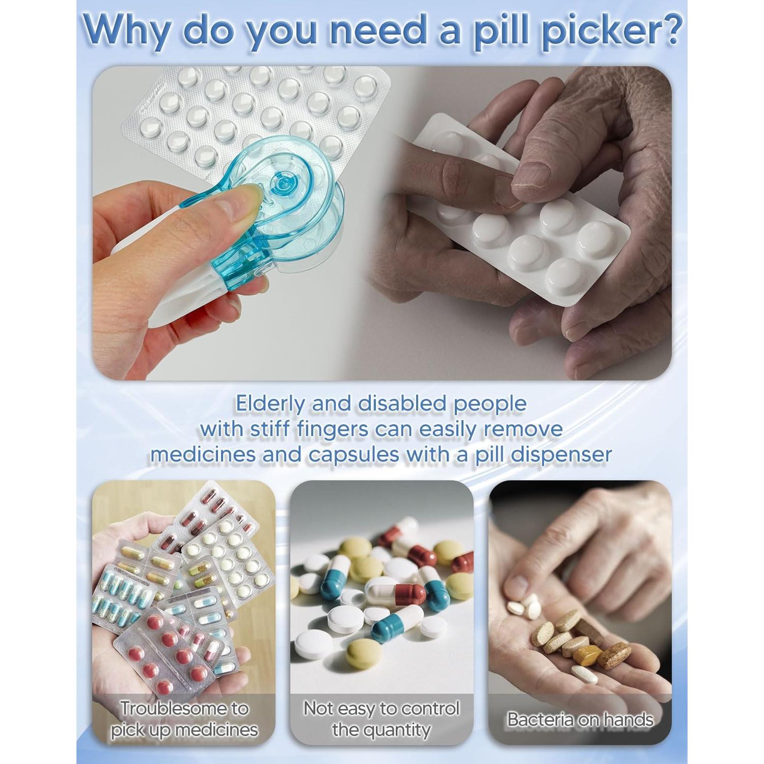 Organizador de Pastillas Mensual Yonlog 2 Veces al Día - Caja Grande