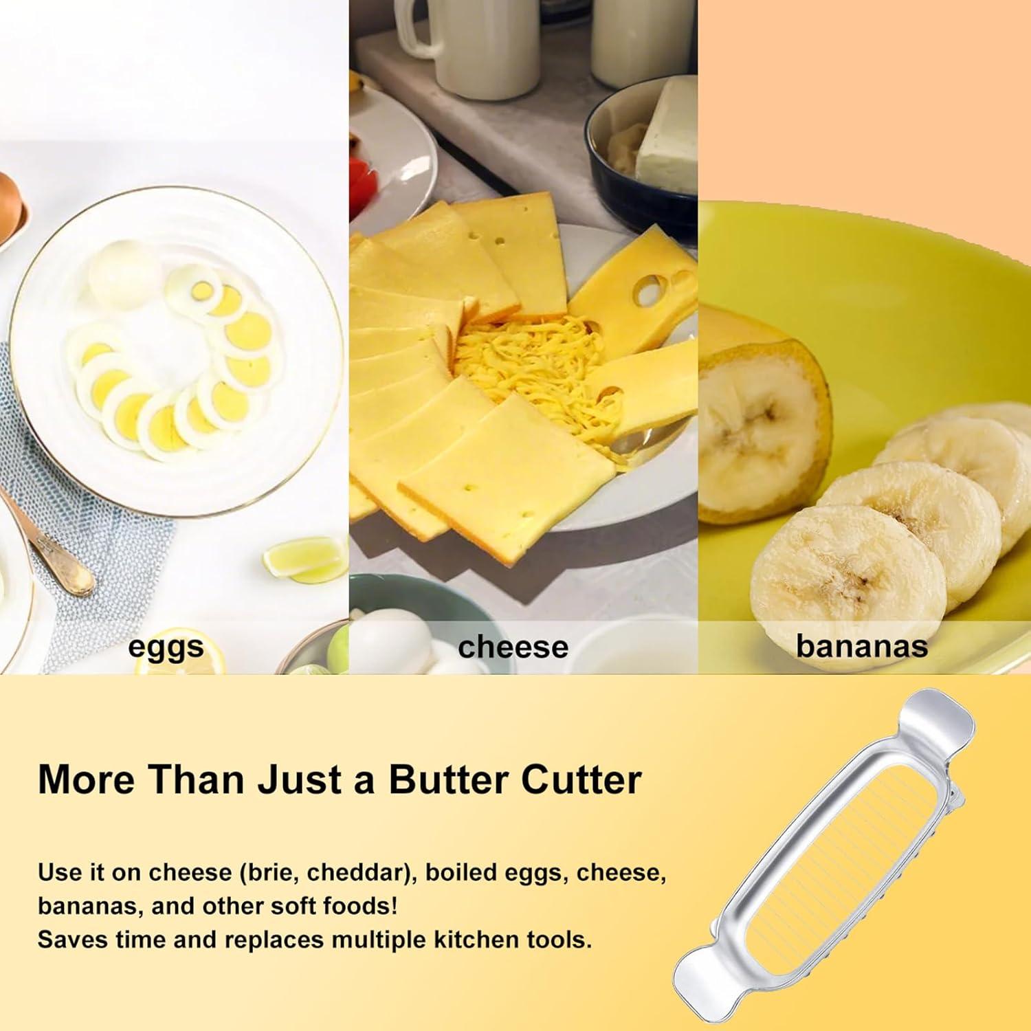 Cortador de Mantequilla y Queso Smrtcol - Aluminio Antiadherente 20x6.7cm