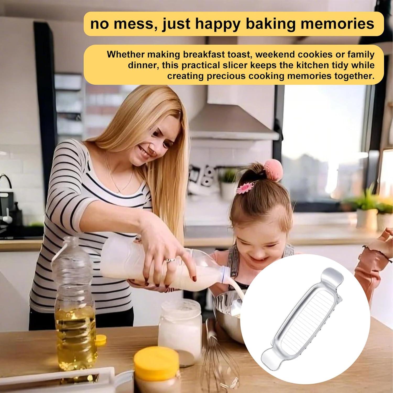 Cortador de Mantequilla y Queso Smrtcol - Aluminio Antiadherente 20x6.7cm