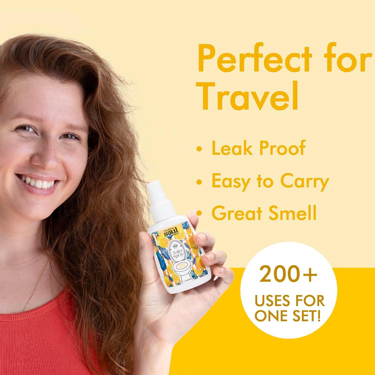 Spray Eliminador de Olores para Inodoro The Good Soul 59 ml