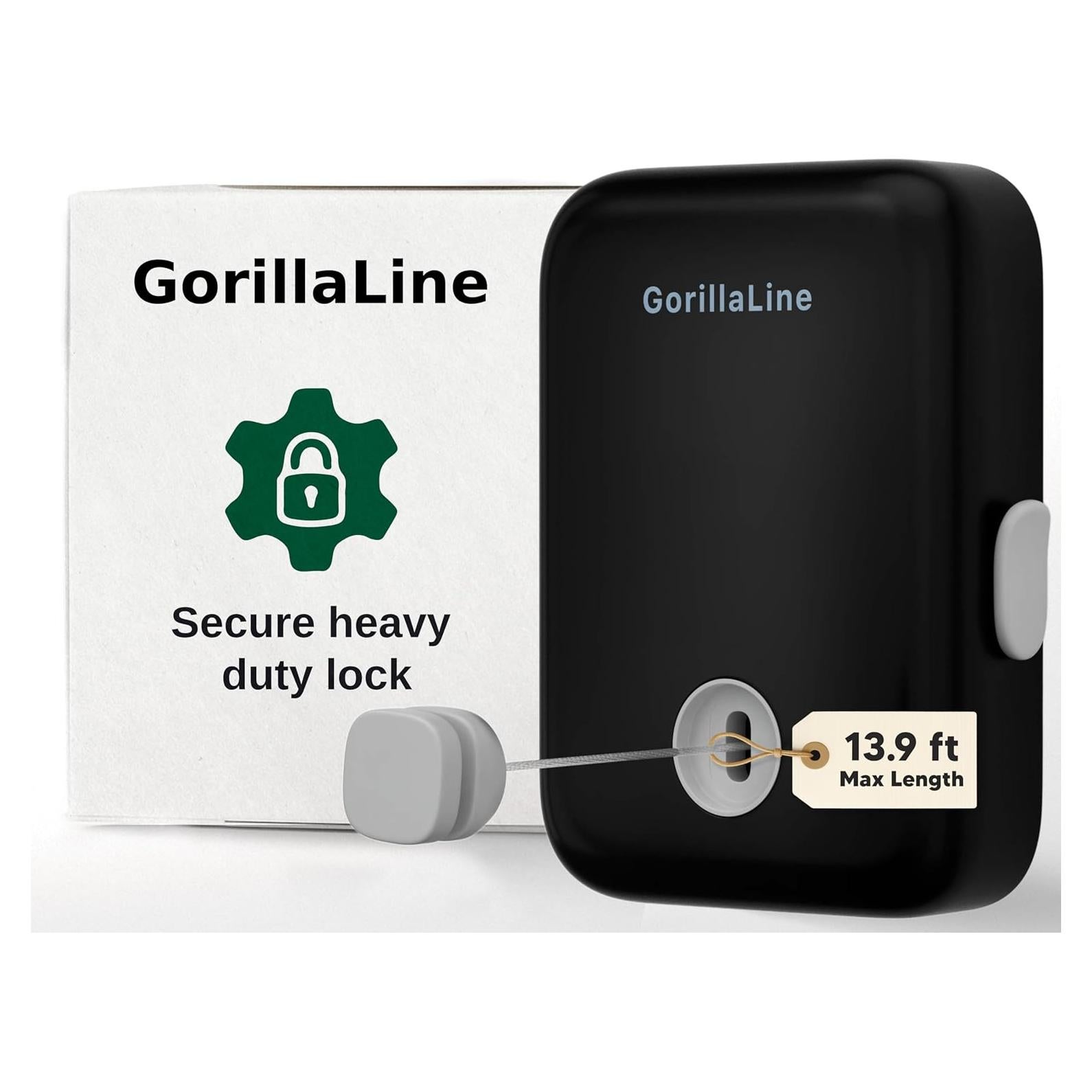 Cuerda de Ropa Retráctil GorillaLine 4.24 m Alta Resistencia