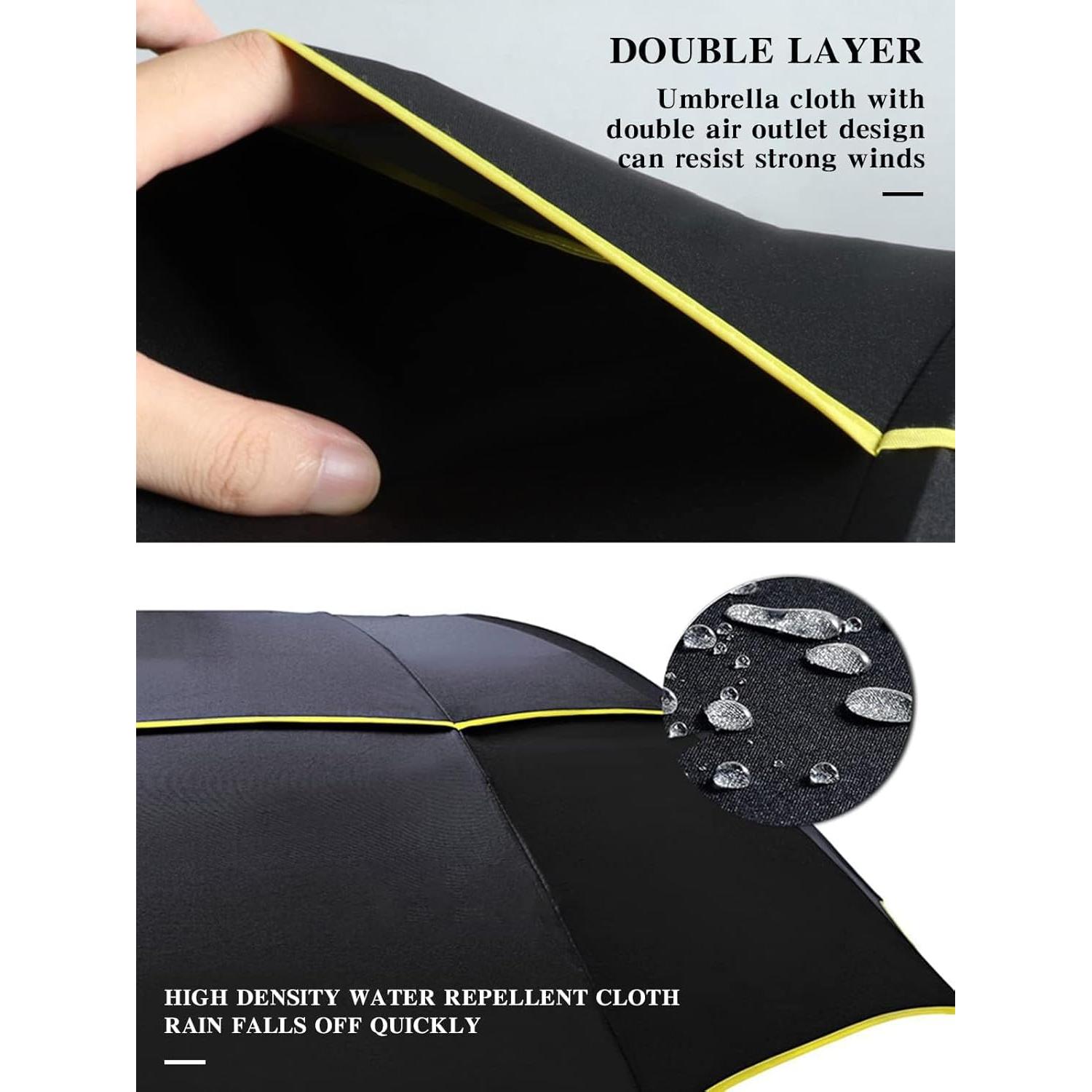 Paraguas Compacto Kalolary 157 cm UPF 50+ Doble Dosel