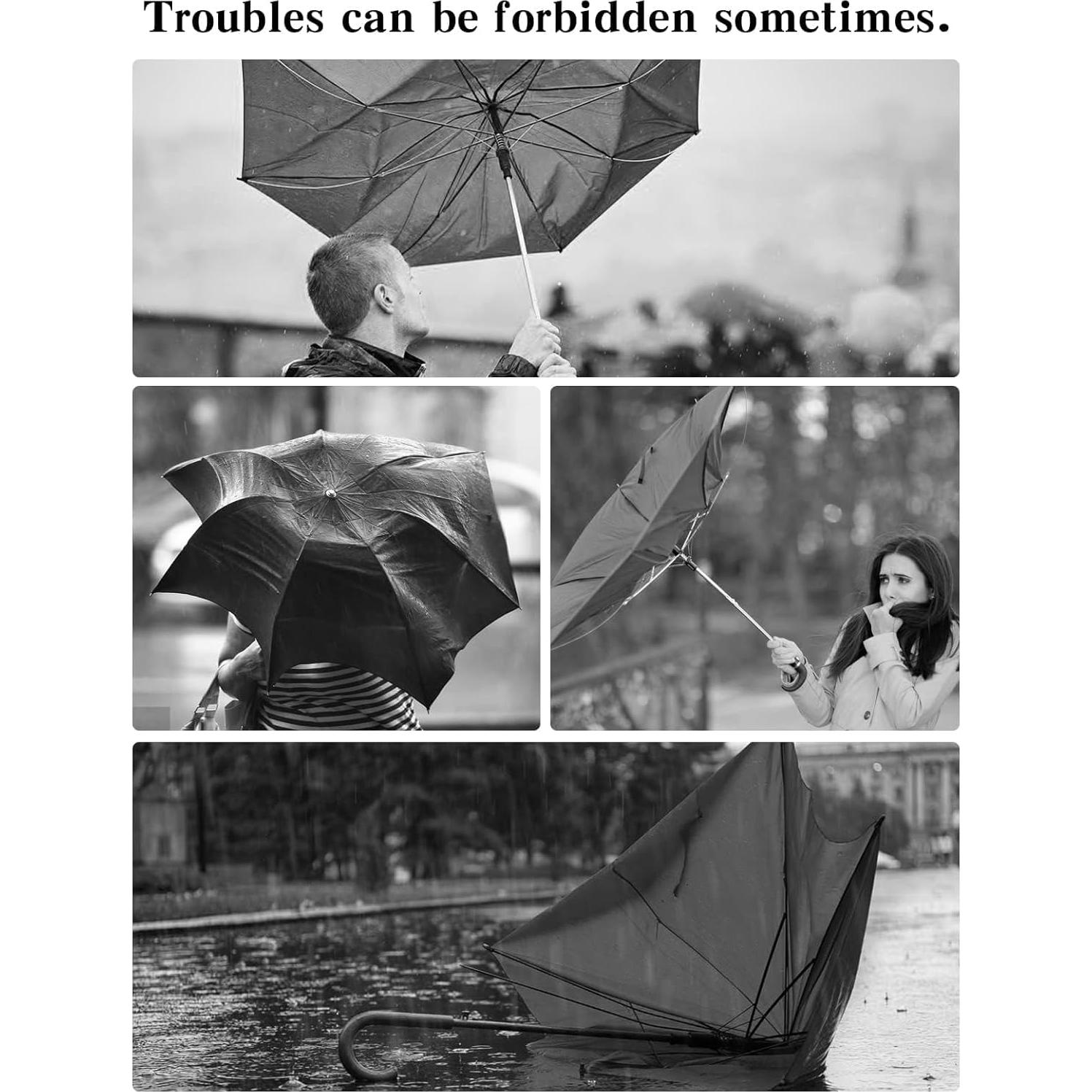 Paraguas Compacto Kalolary 157 cm UPF 50+ Doble Dosel