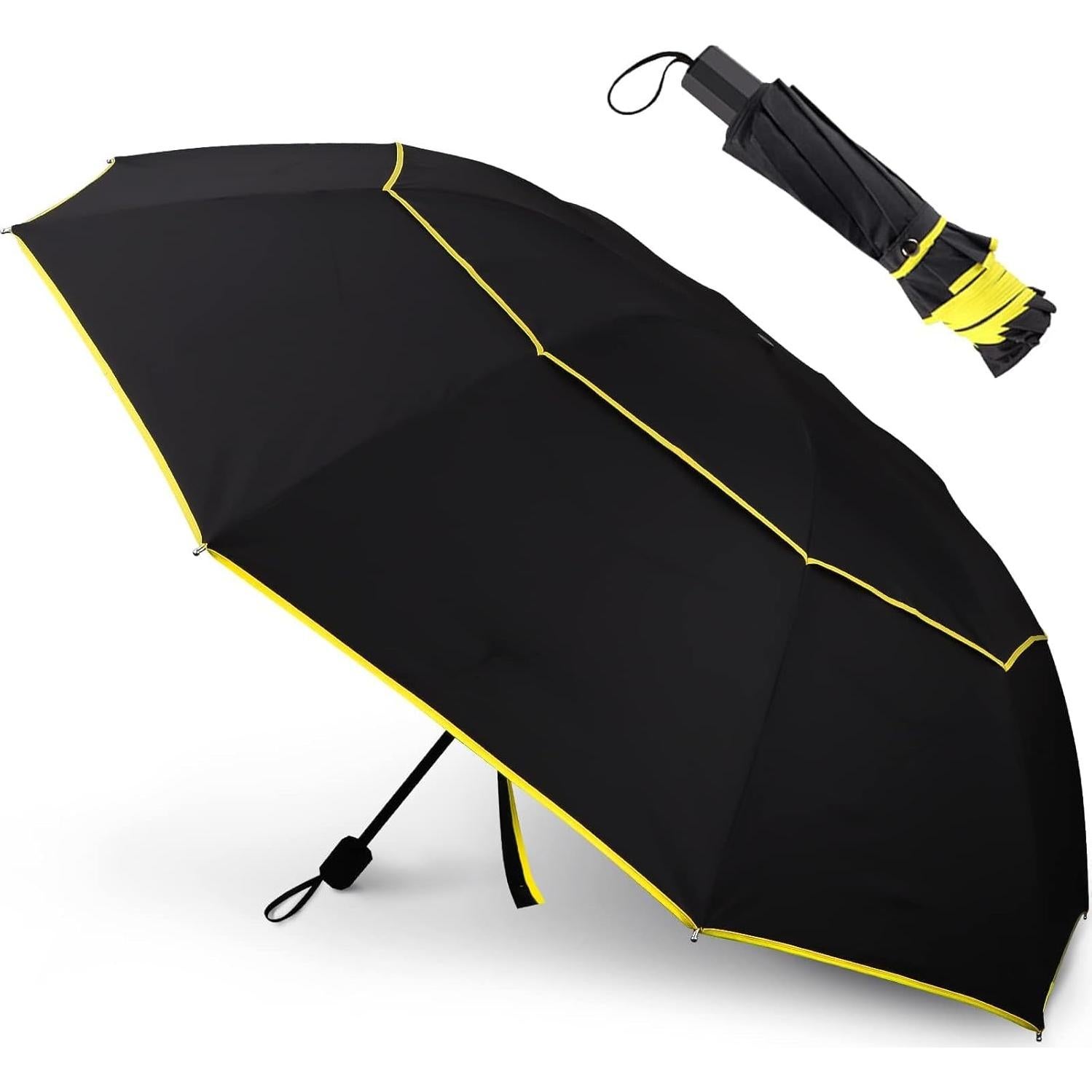 Paraguas Compacto Kalolary 157 cm UPF 50+ Doble Dosel