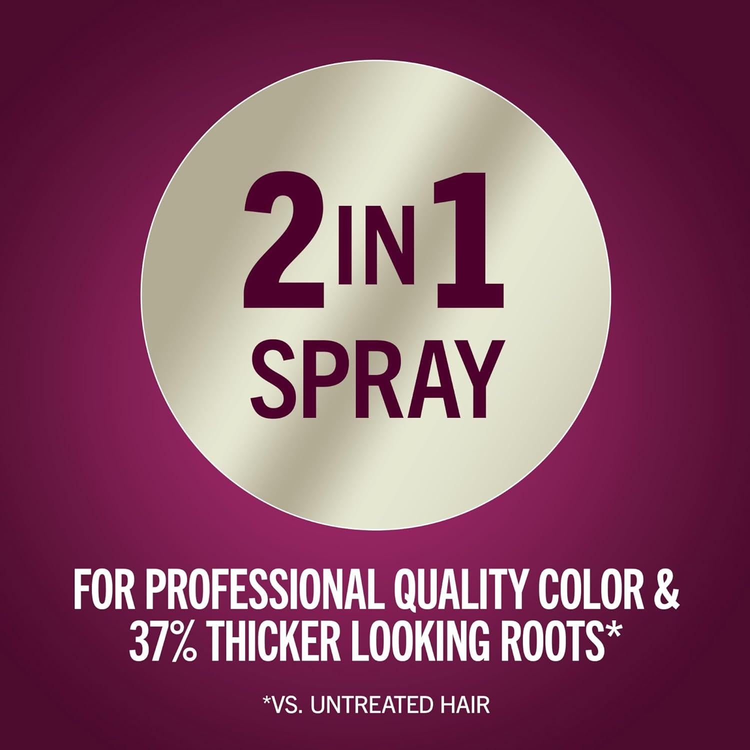 Spray Temporal de Color de Raíz Schwarzkopf 59ml Marrón Oscuro