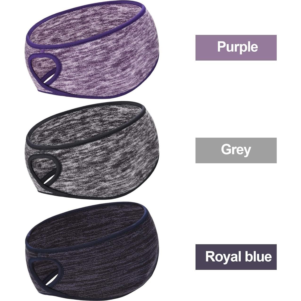 Banda para Cabello de Mujer Blulu - 3 Piezas con Coleta