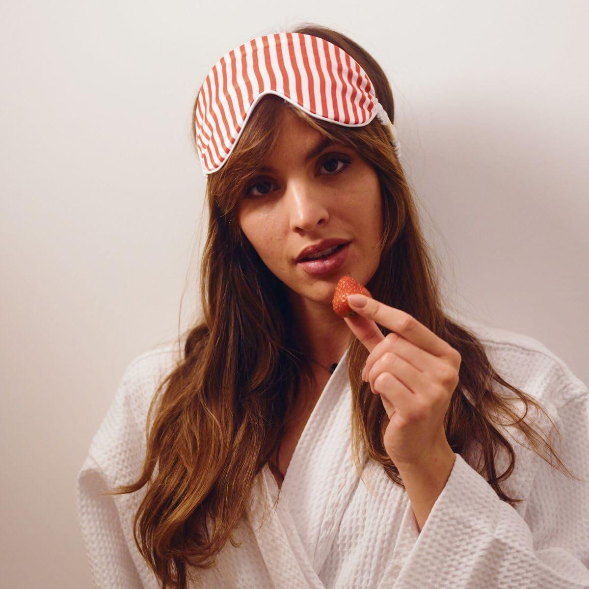 Máscara de Sueño Satinada SMUG - Suave y Ajustable 29x19cm