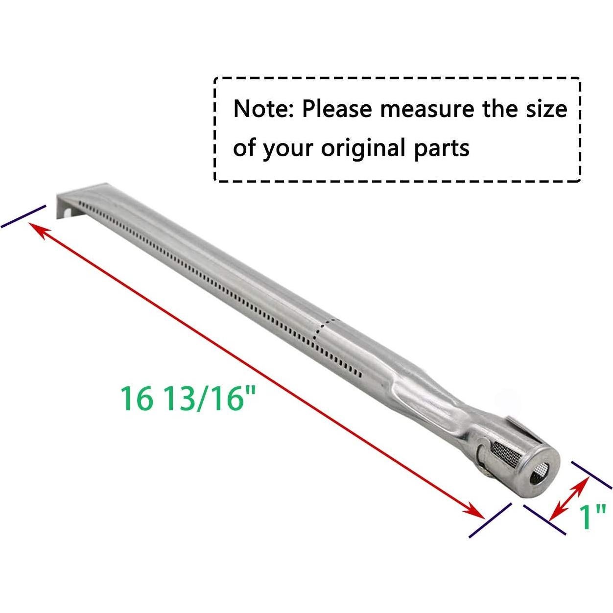 Grill Replacement Parts for Charmglow 720-0304, Nexgrill 720-0304 Gas Grills, Grill Heat Plate Shield Flame Tamer, Grill Burner Replacement for Charmglow 4-Burner Grill 720-0304, Permasteel Grills
