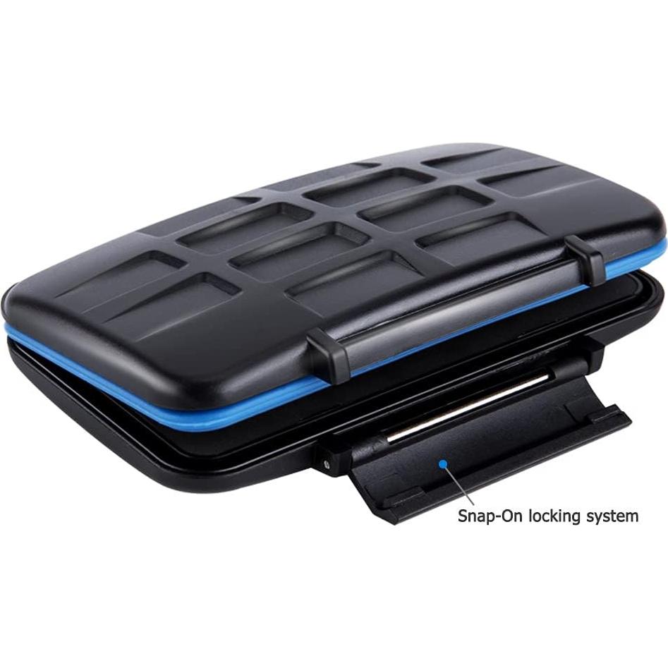 Estuche JJC para 28 Tarjetas de Memoria Resistente al Agua