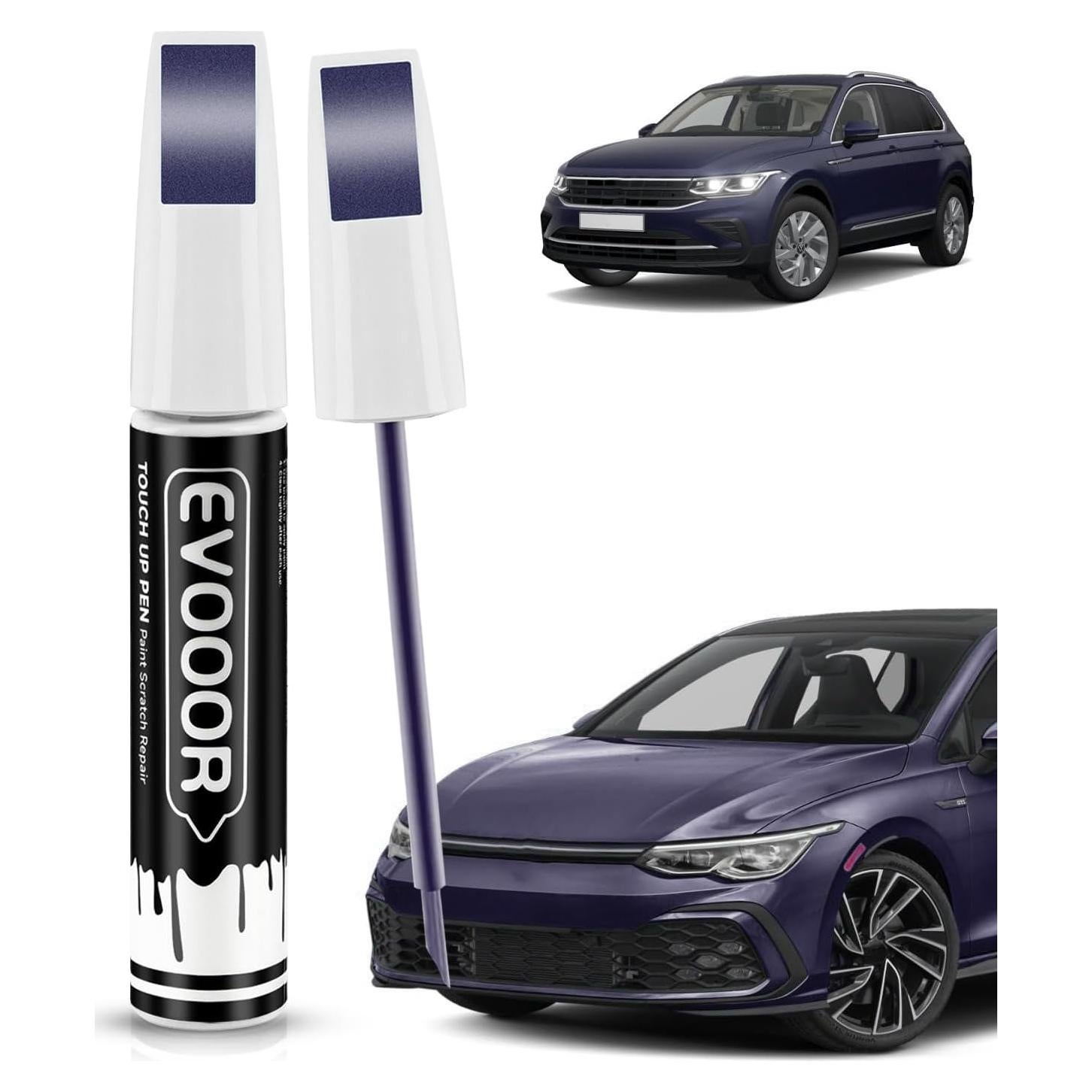 Pintura de Retocar EVOOOR Azul Atlántico Metálico 0.41 Fl Oz