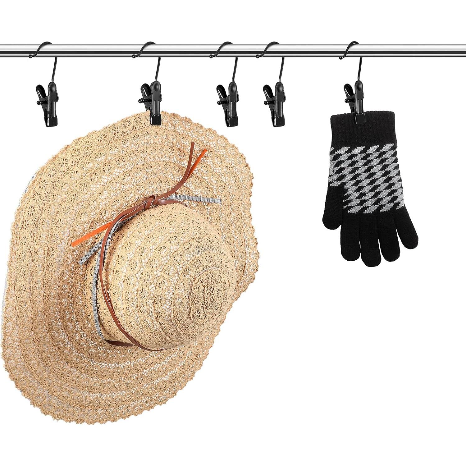 Ganchos para Botas Hotop - 20 Piezas Metal Antideslizante Negro