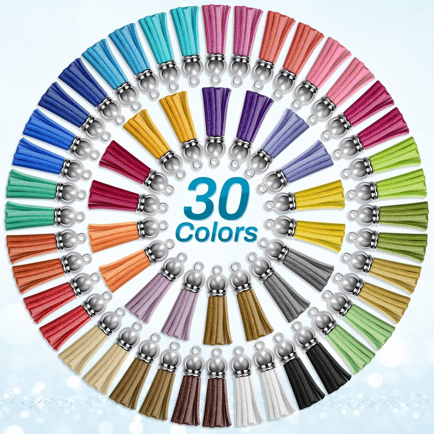 Kit de Llaveros DIY Cludoo 350 Pcs Acrílico Transparente