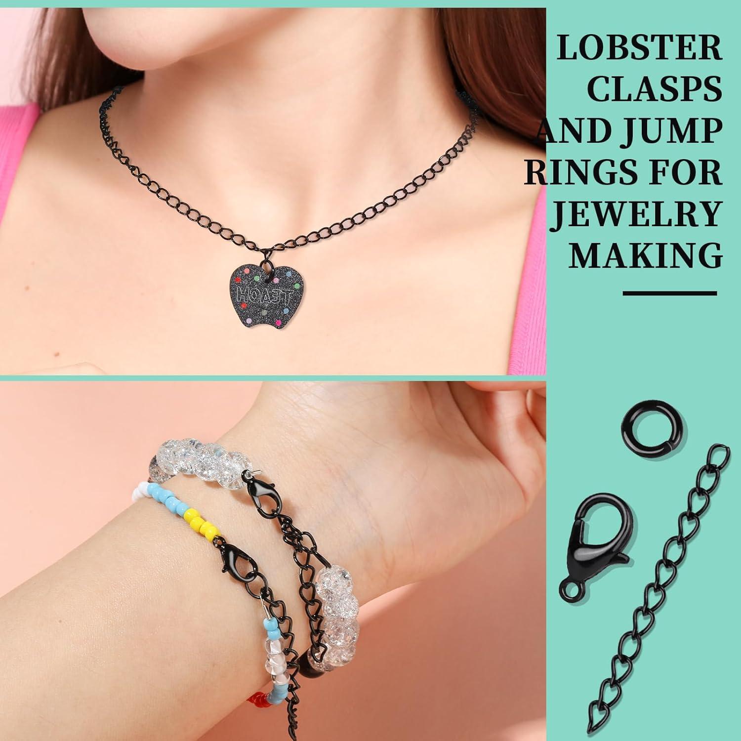 Kit de Fabricación de Llaveros Teenitor 524 Piezas Negro