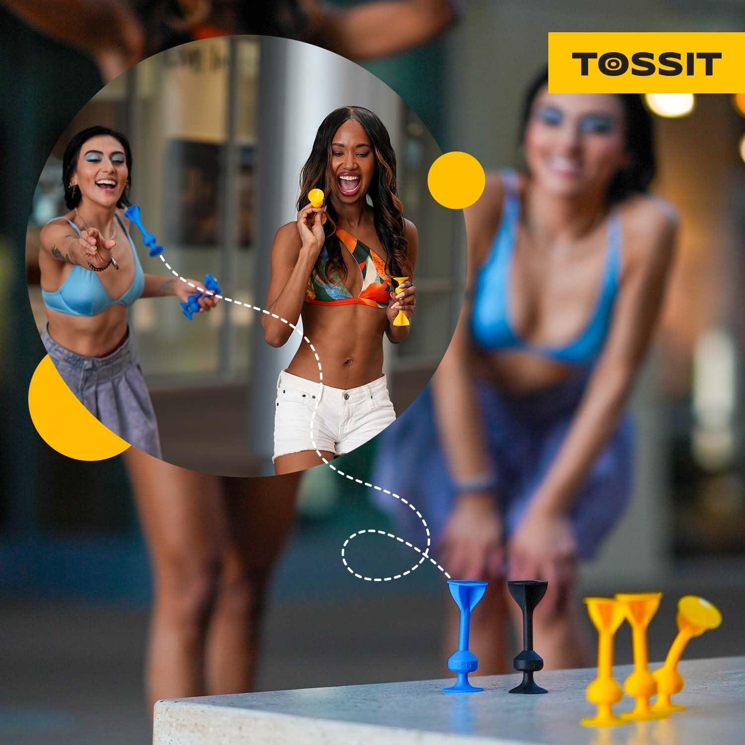 Juego de Dardos TOSSIT de Silicona para 2 Jugadores