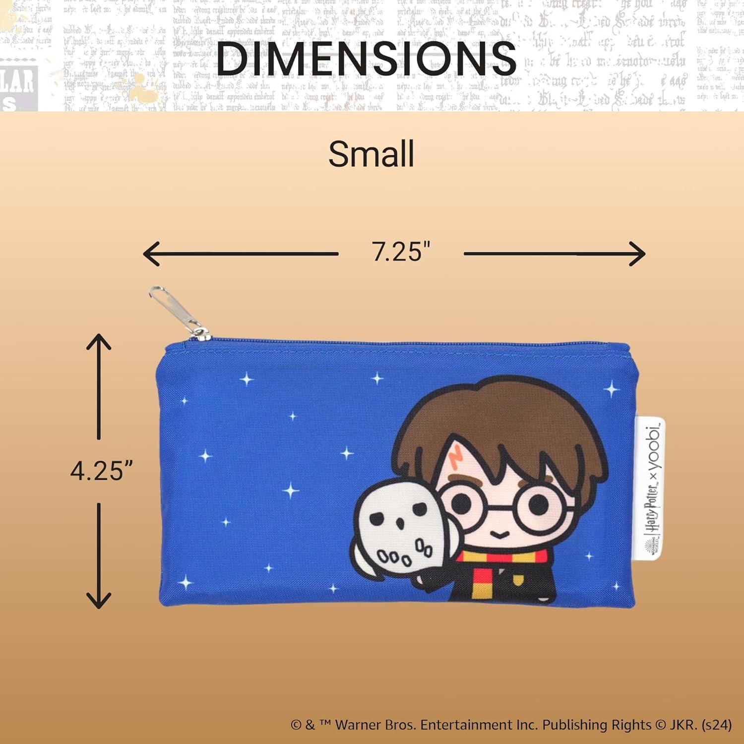 Bolsas Reutilizables para Snacks Yoobi Harry Potter - 3 Tamaños