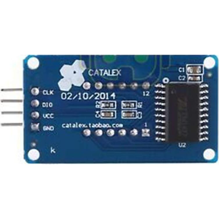 Módulo Pantalla LED Digital DEVMO TM1637 4 Dígitos 0.91cm