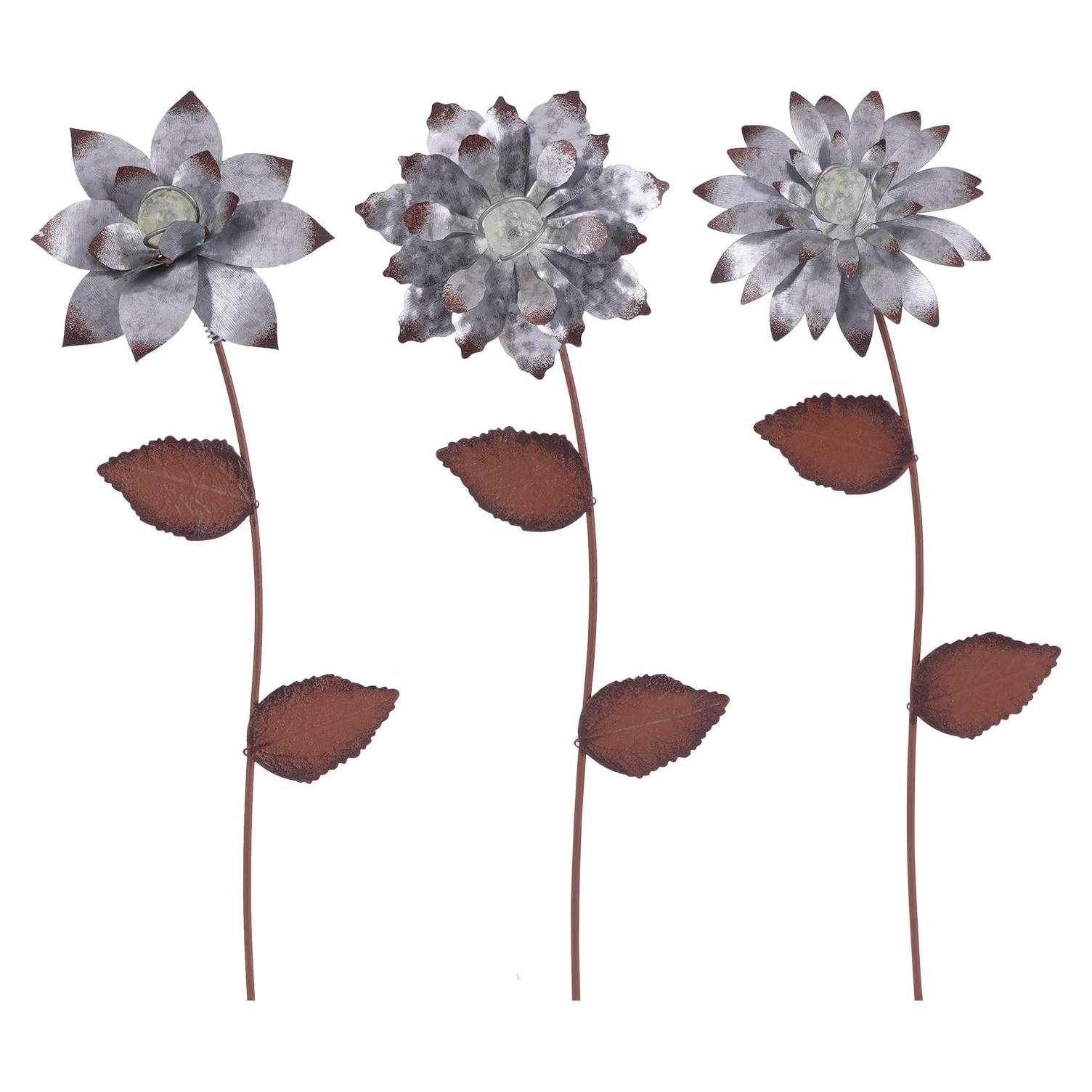 Estacas Florales Brillantes en la Oscuridad Topadorn - 3 Piezas