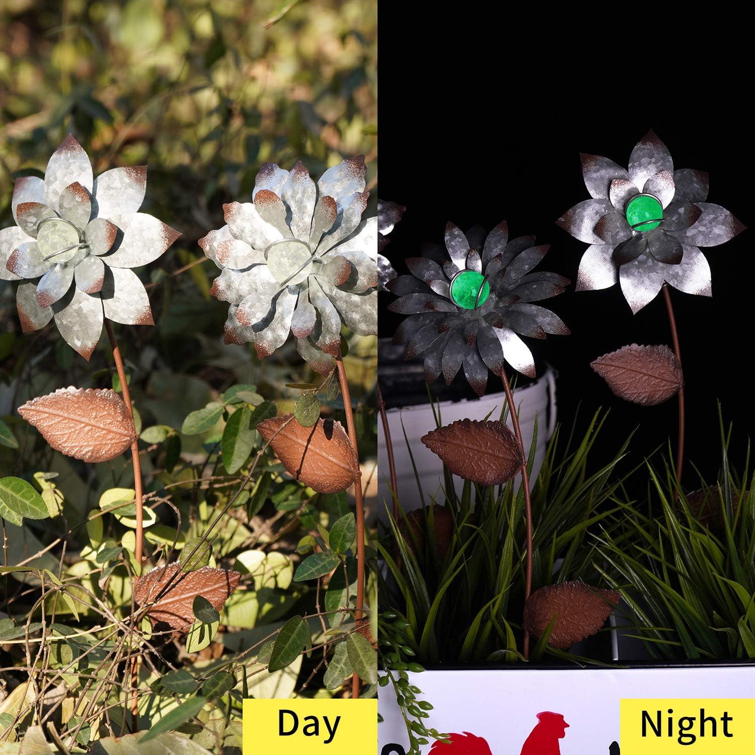 Estacas Florales Brillantes en la Oscuridad Topadorn - 3 Piezas