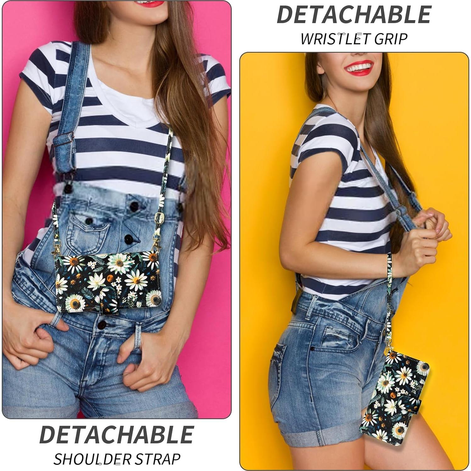 Funda billetera Furill para Cricket Magic 5G y AT&T Propel 5G