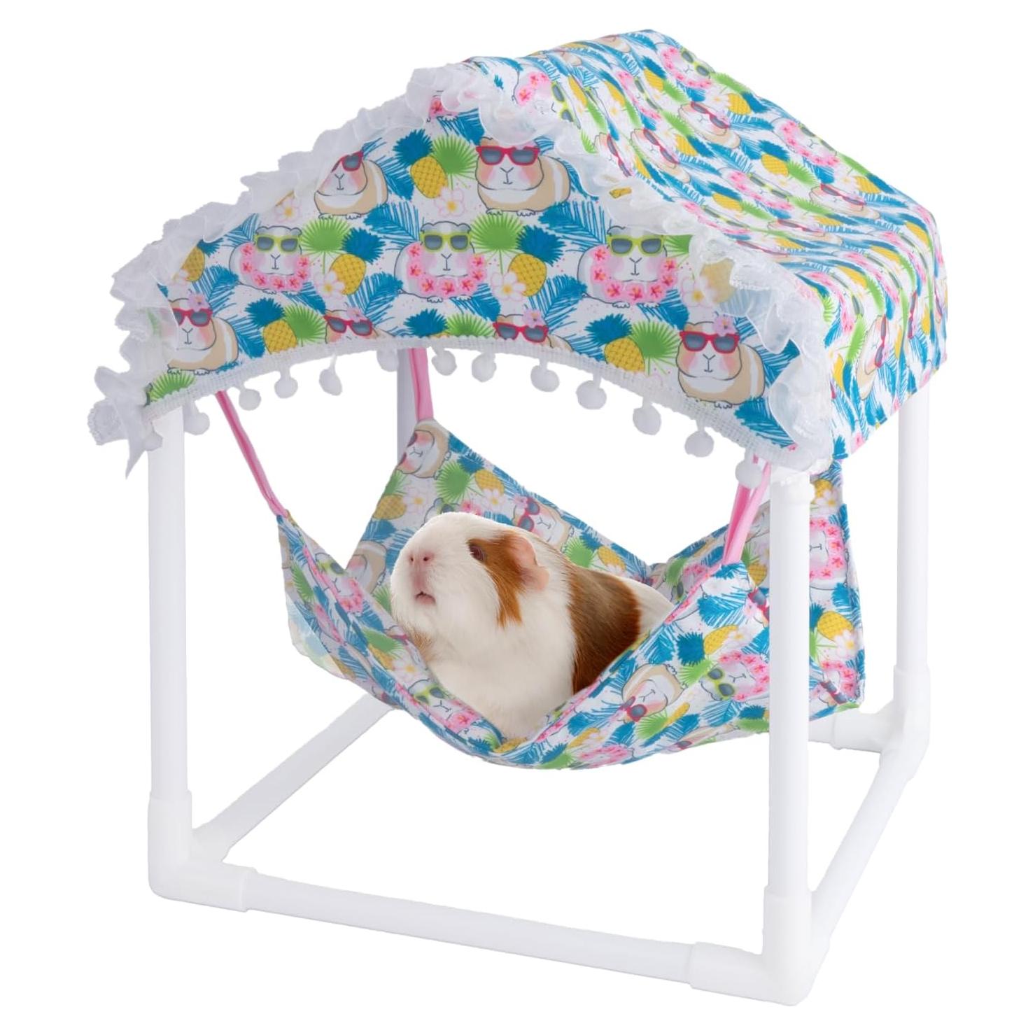 Hamaca Impermeable para Cobayas BESNEW 27x27cm Azul