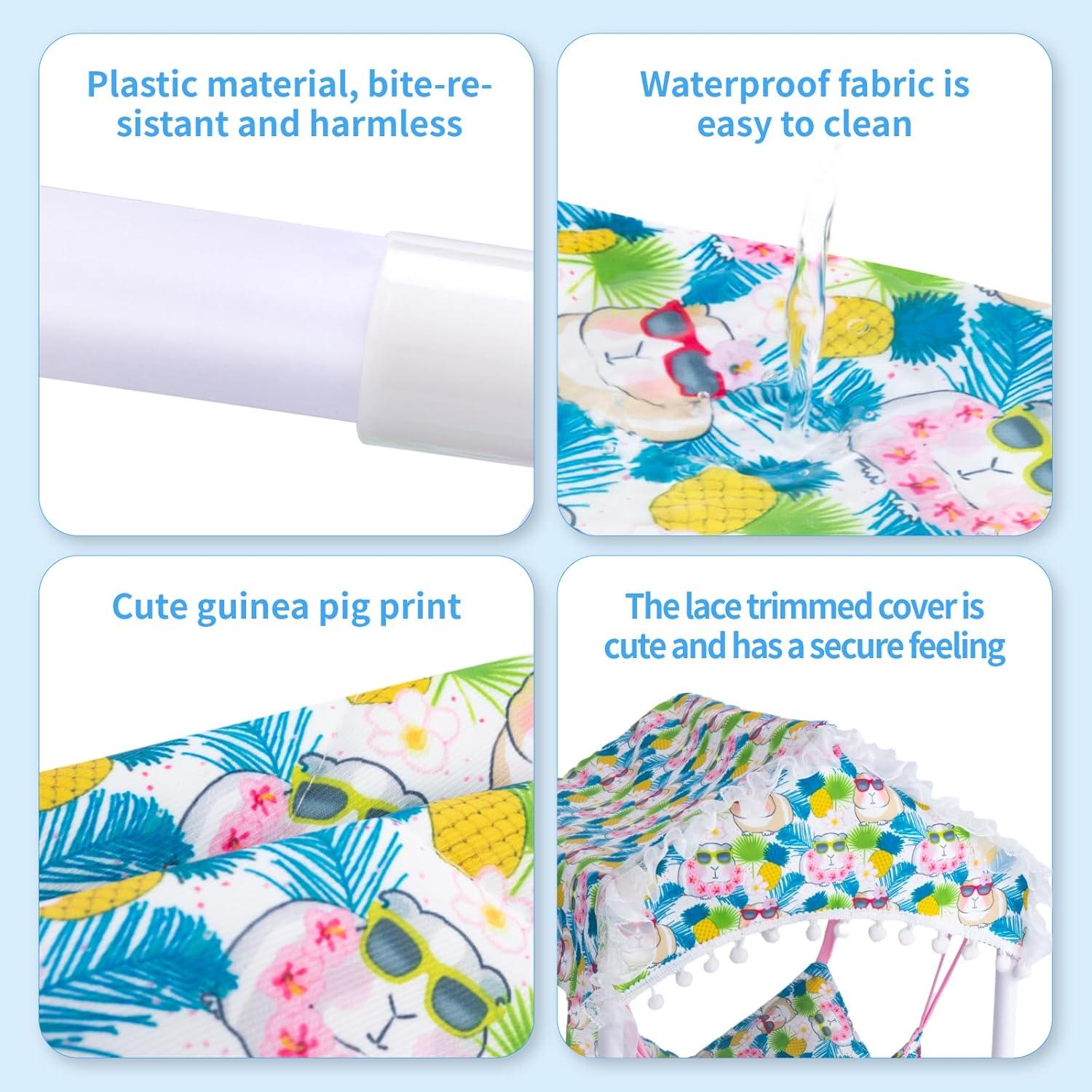 Hamaca Impermeable para Cobayas BESNEW 27x27cm Azul